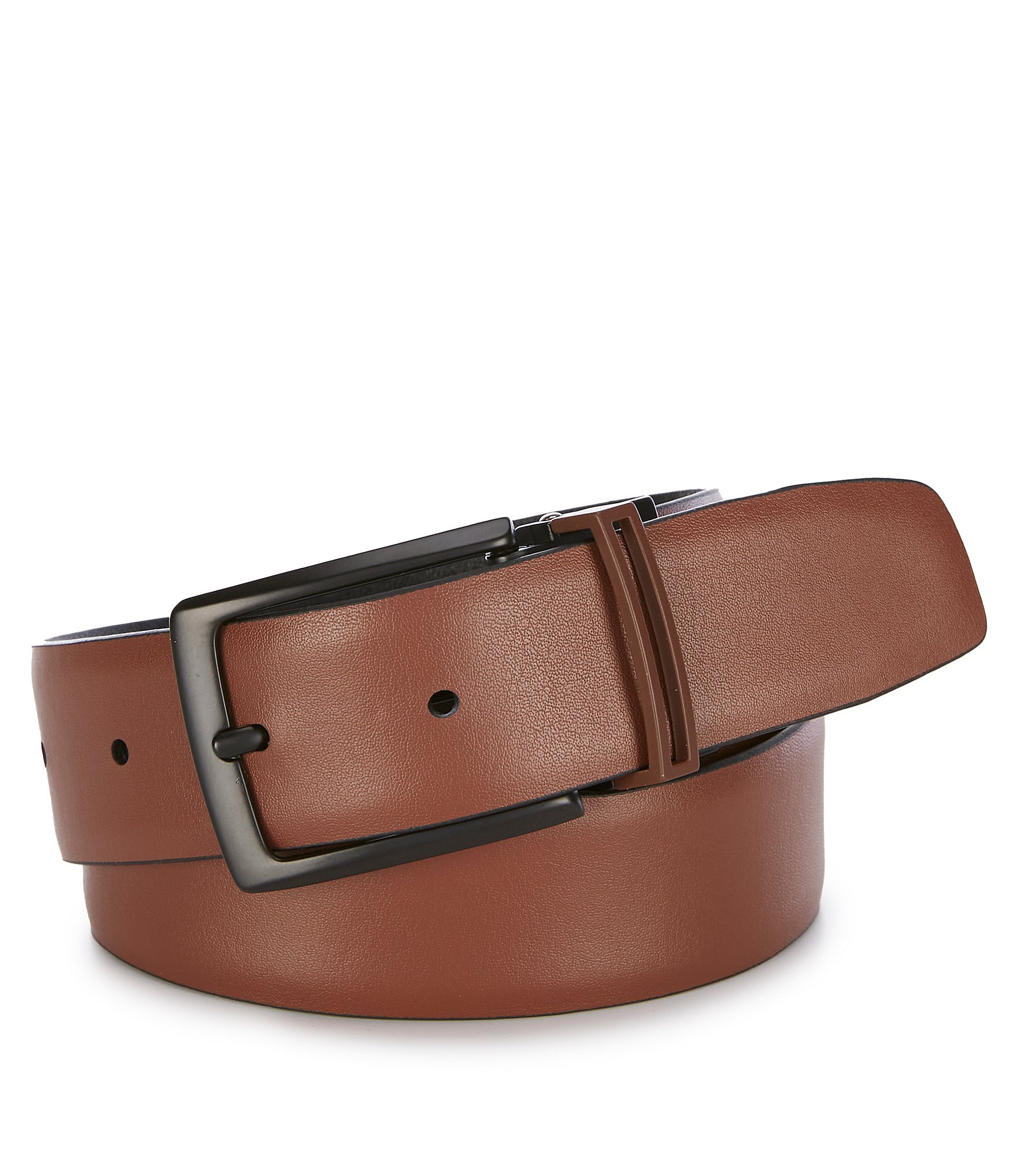 Murano Lugg Keeper Reversible Genuine Leather Dress Belt