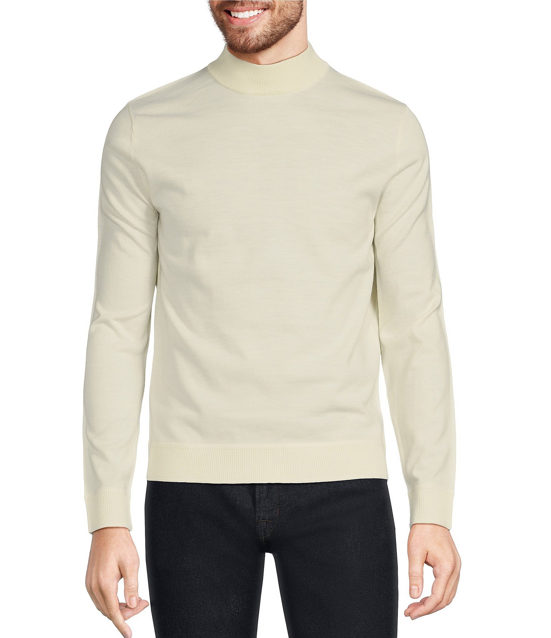 Dillards mens deals mock turtleneck