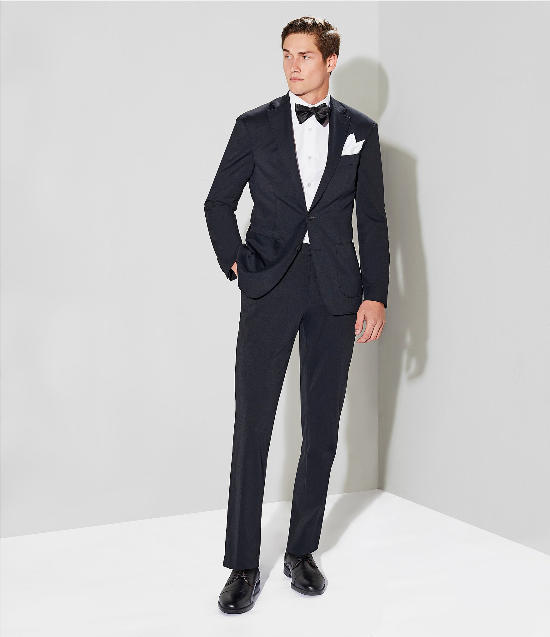 Murano Performance Stretch Slim-Fit Suit Separates Blazer