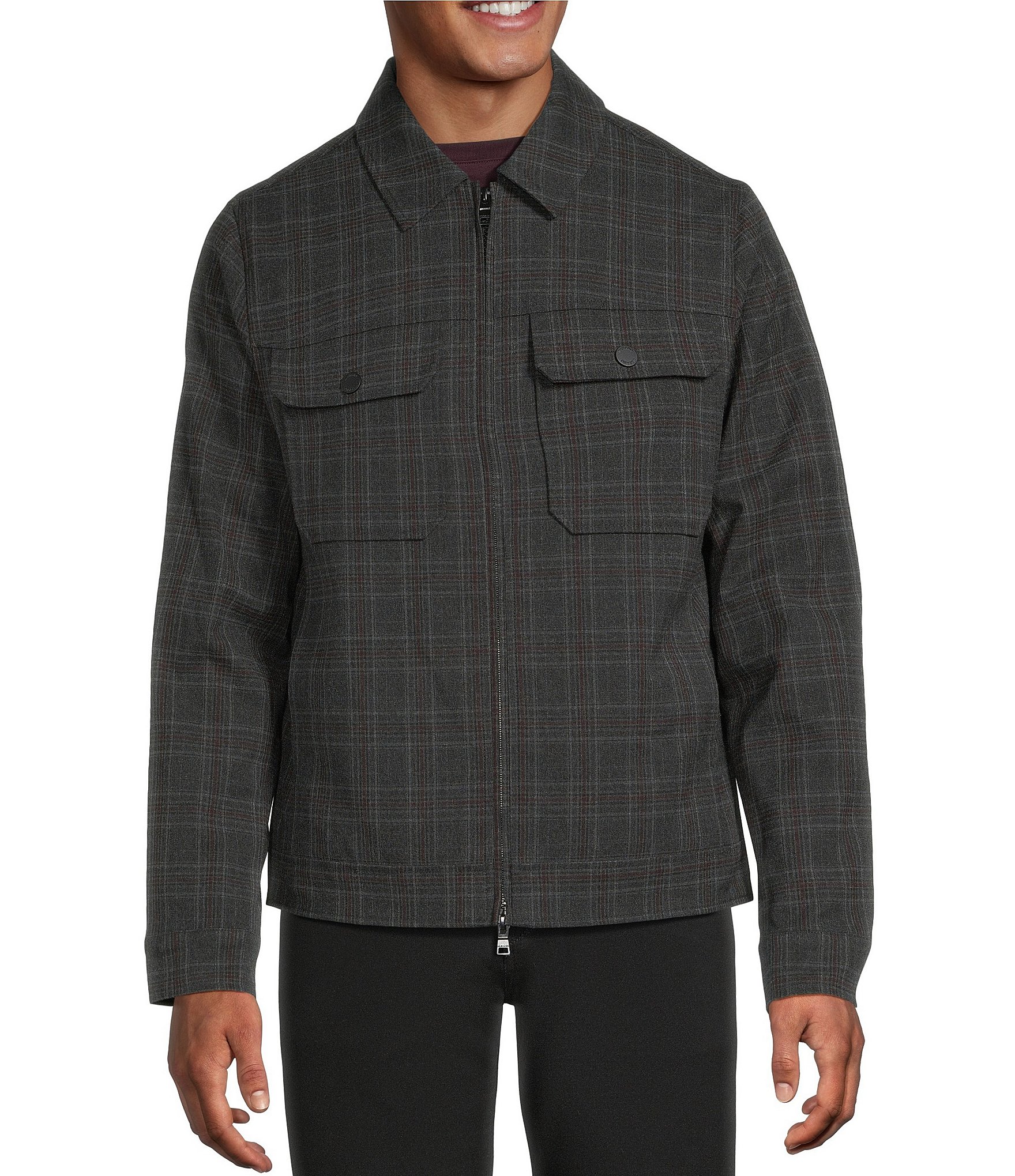 Murano Plaid Hipster Jacket