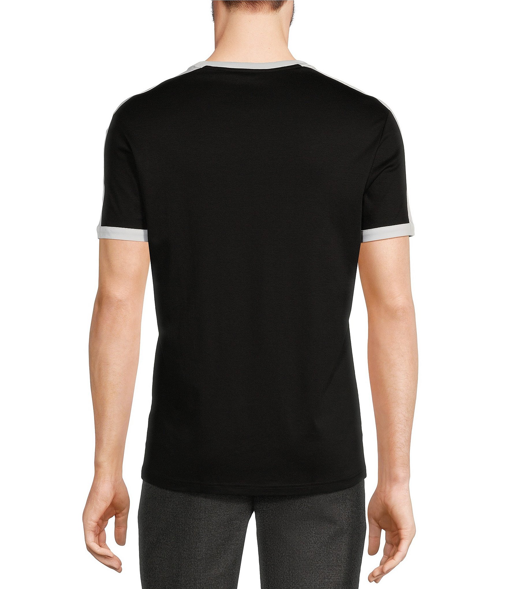 Murano Prehistoric Prep Collection Chest Stripe Short Sleeve T-Shirt