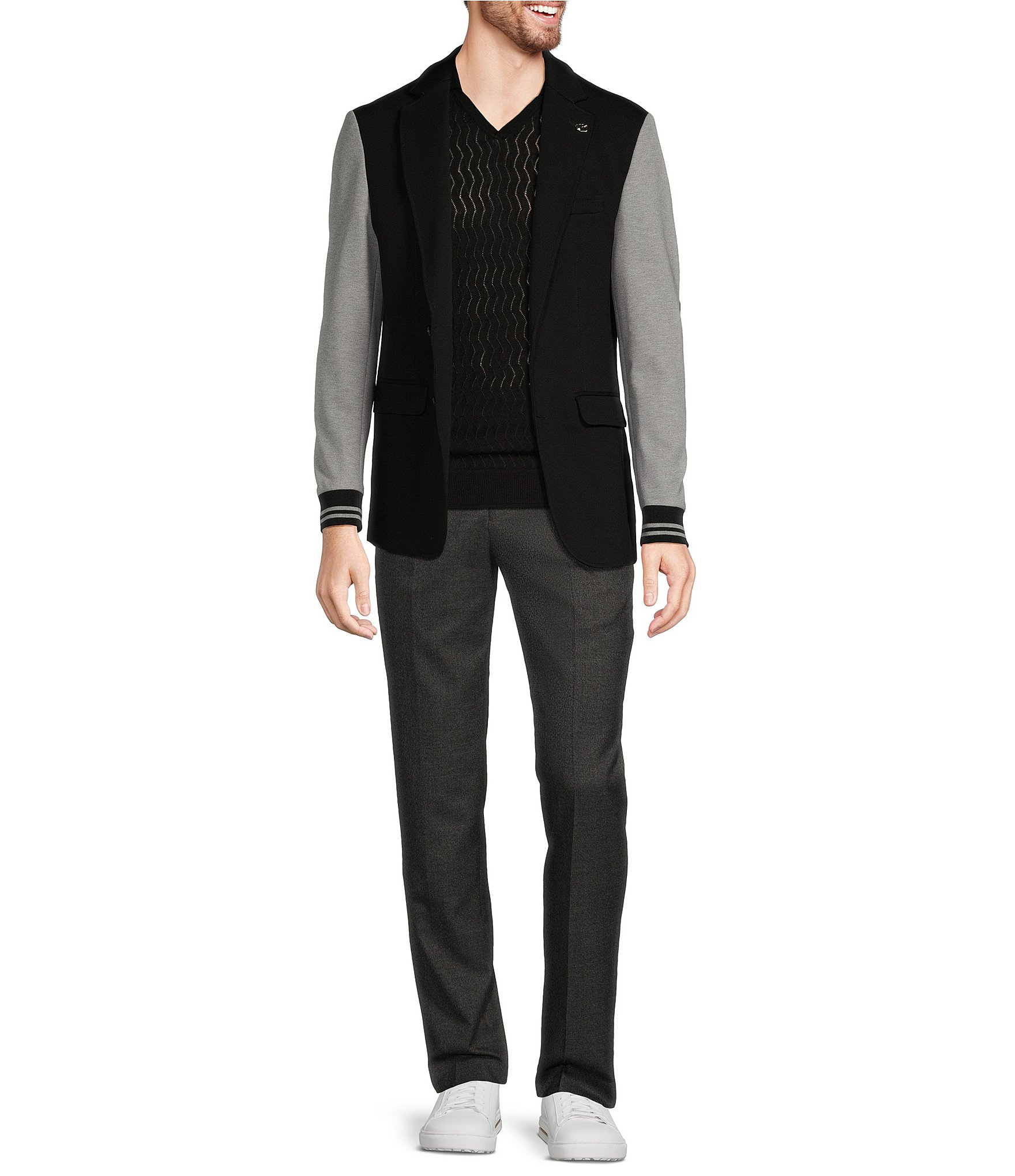 Murano Prehistoric Prep Collection Slim Fit Collegiate Blazer