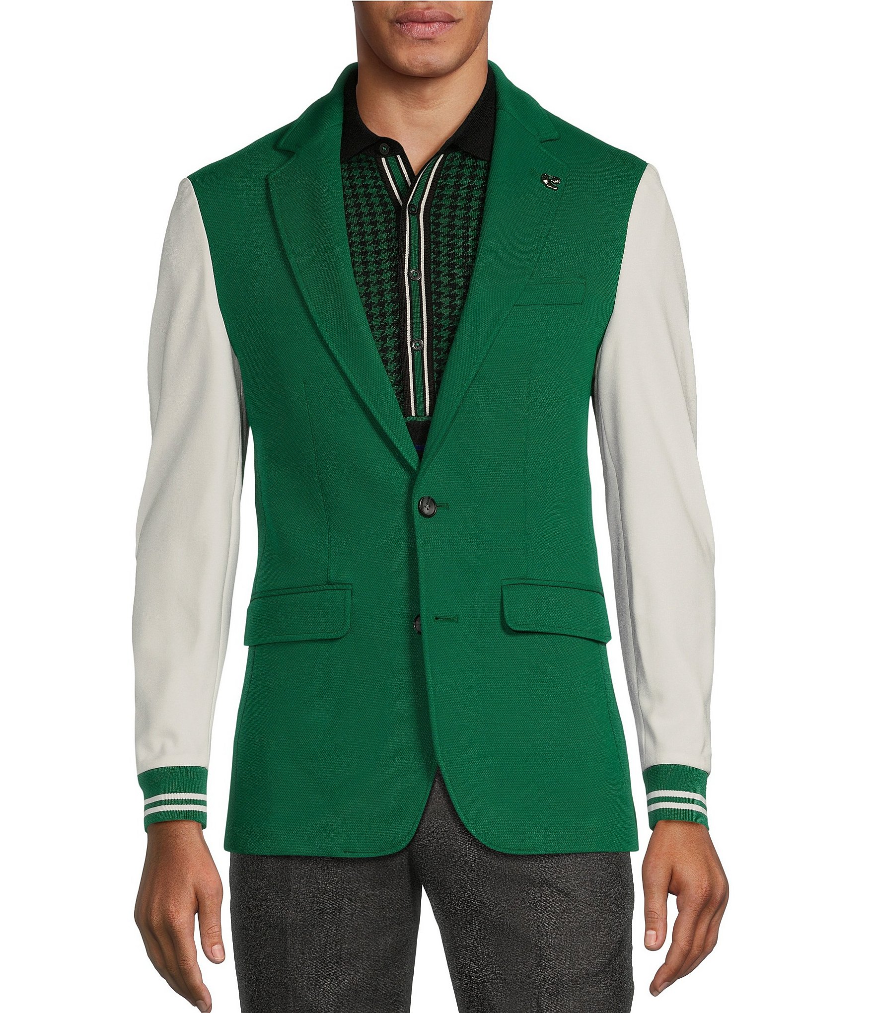 Murano Prehistoric Prep Collection Slim Fit Collegiate Blazer