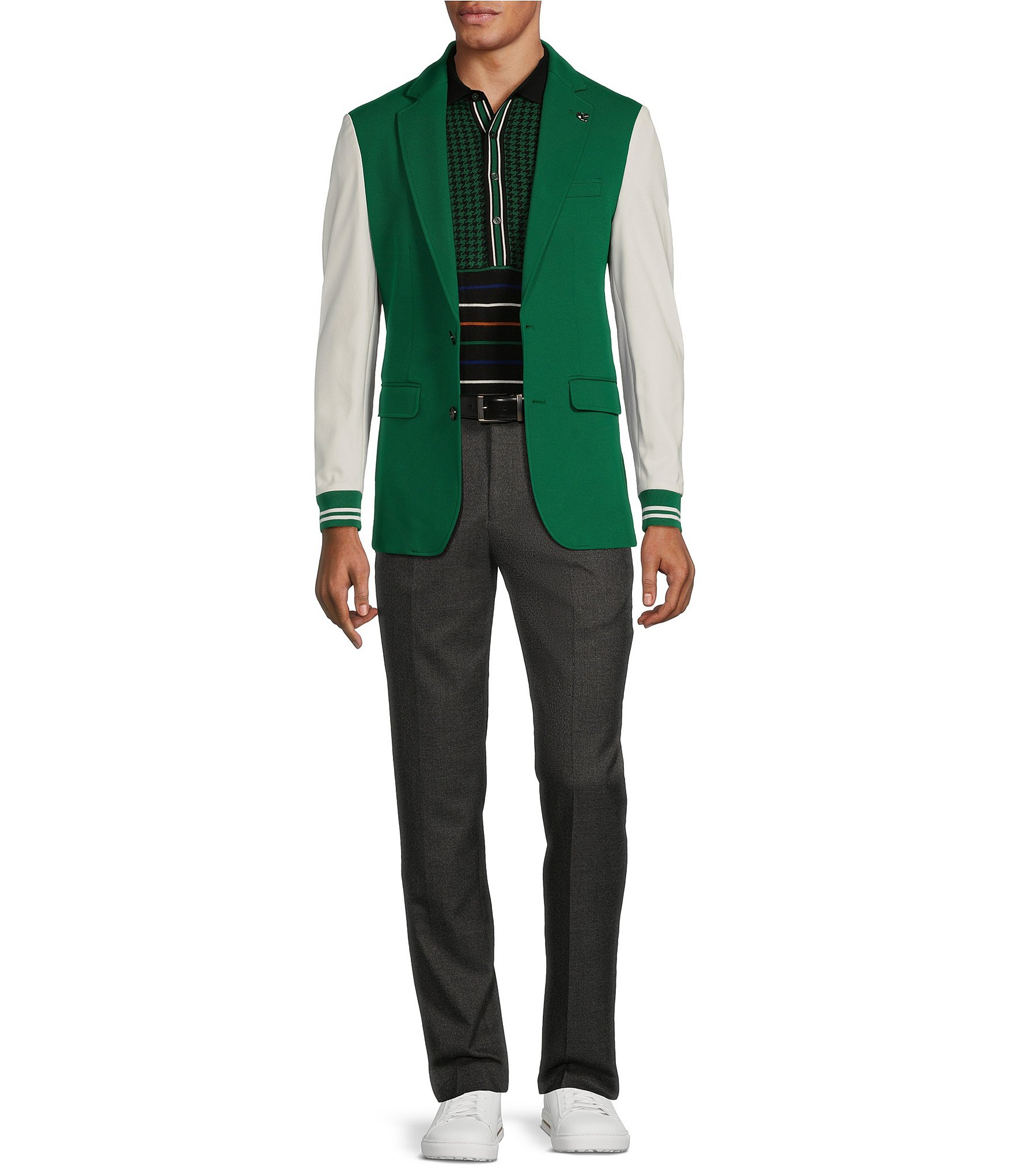 Murano Prehistoric Prep Collection Slim Fit Collegiate Blazer