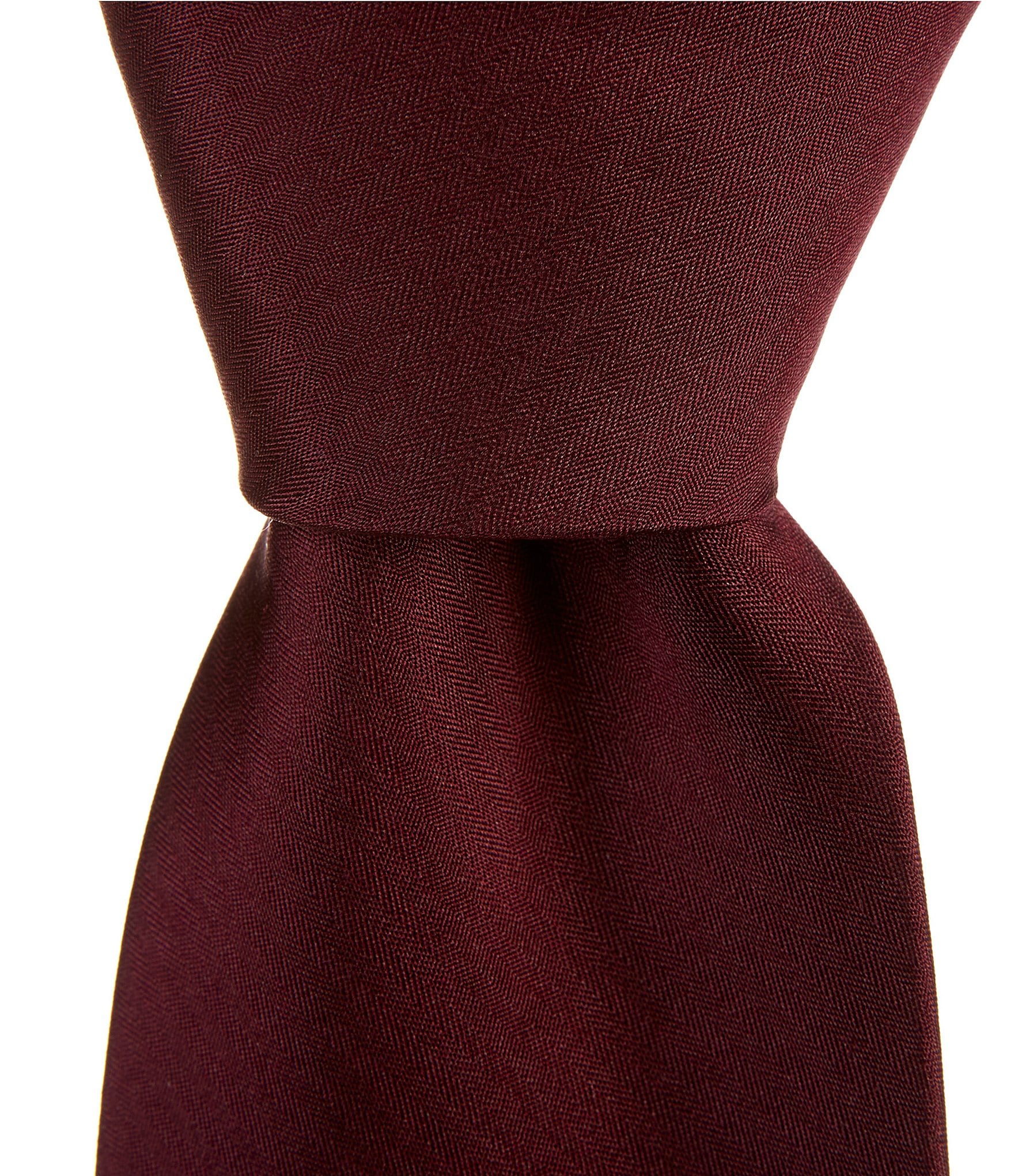 Murano Prom Solid 3#double; Narrow Silk Tie