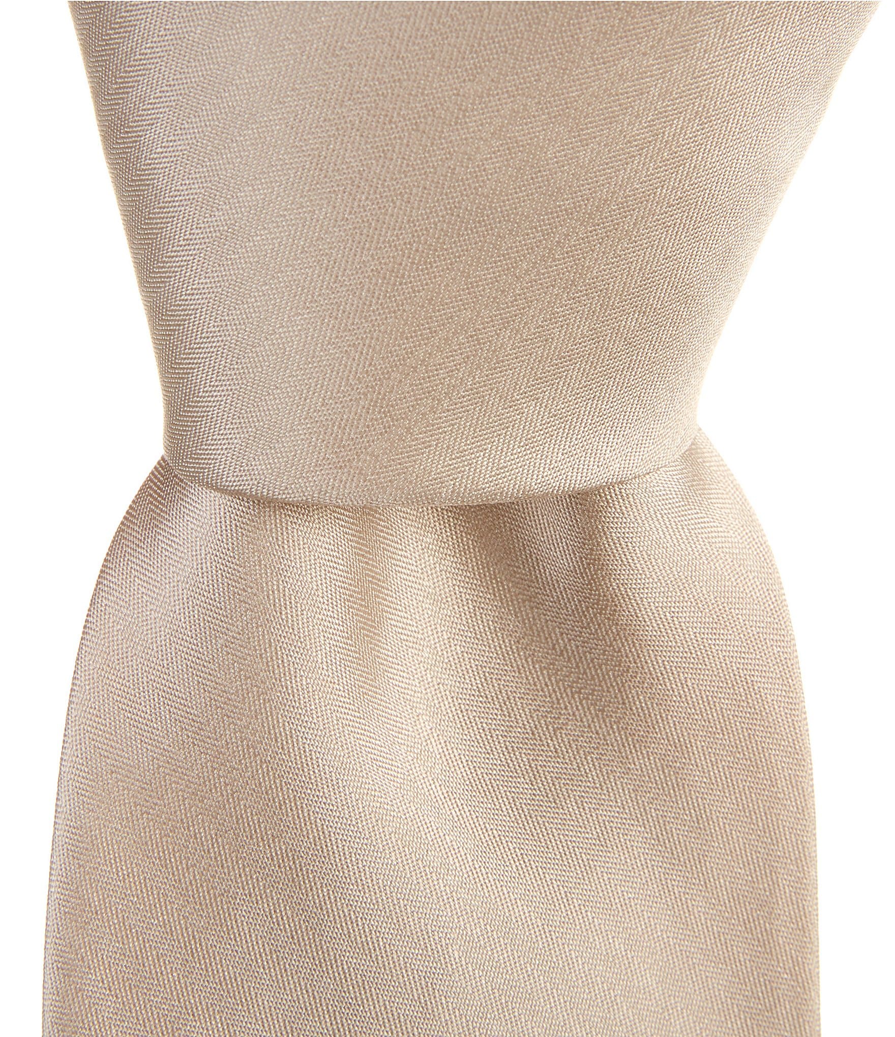 Murano Prom Solid 3#double; Narrow Silk Tie