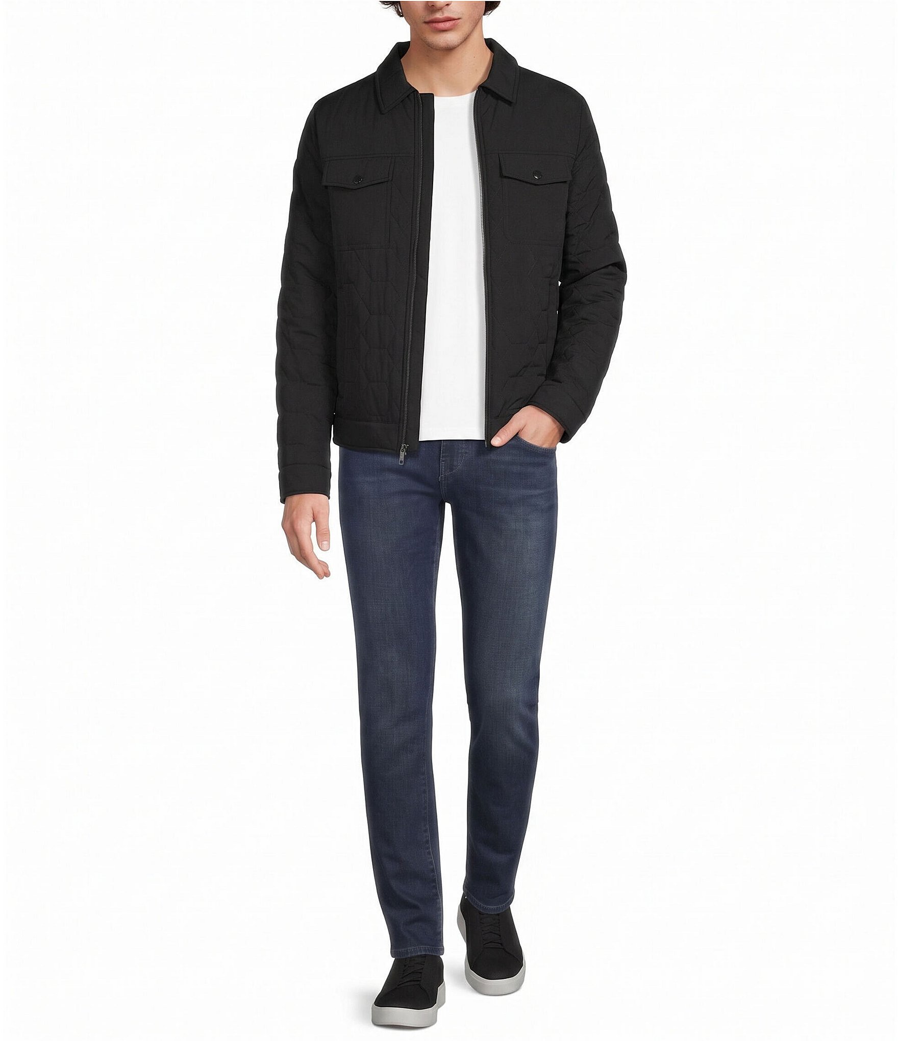 Murano Quilted Shirt Jacket