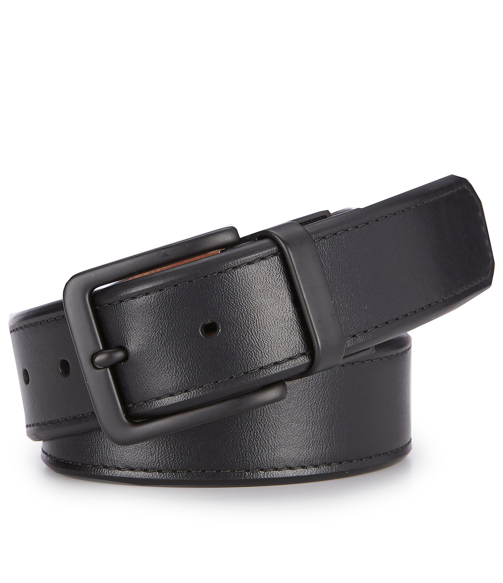 Mix No. 6 Monochromatic Reversible Belt | Men's | Black | Size XL | Belts