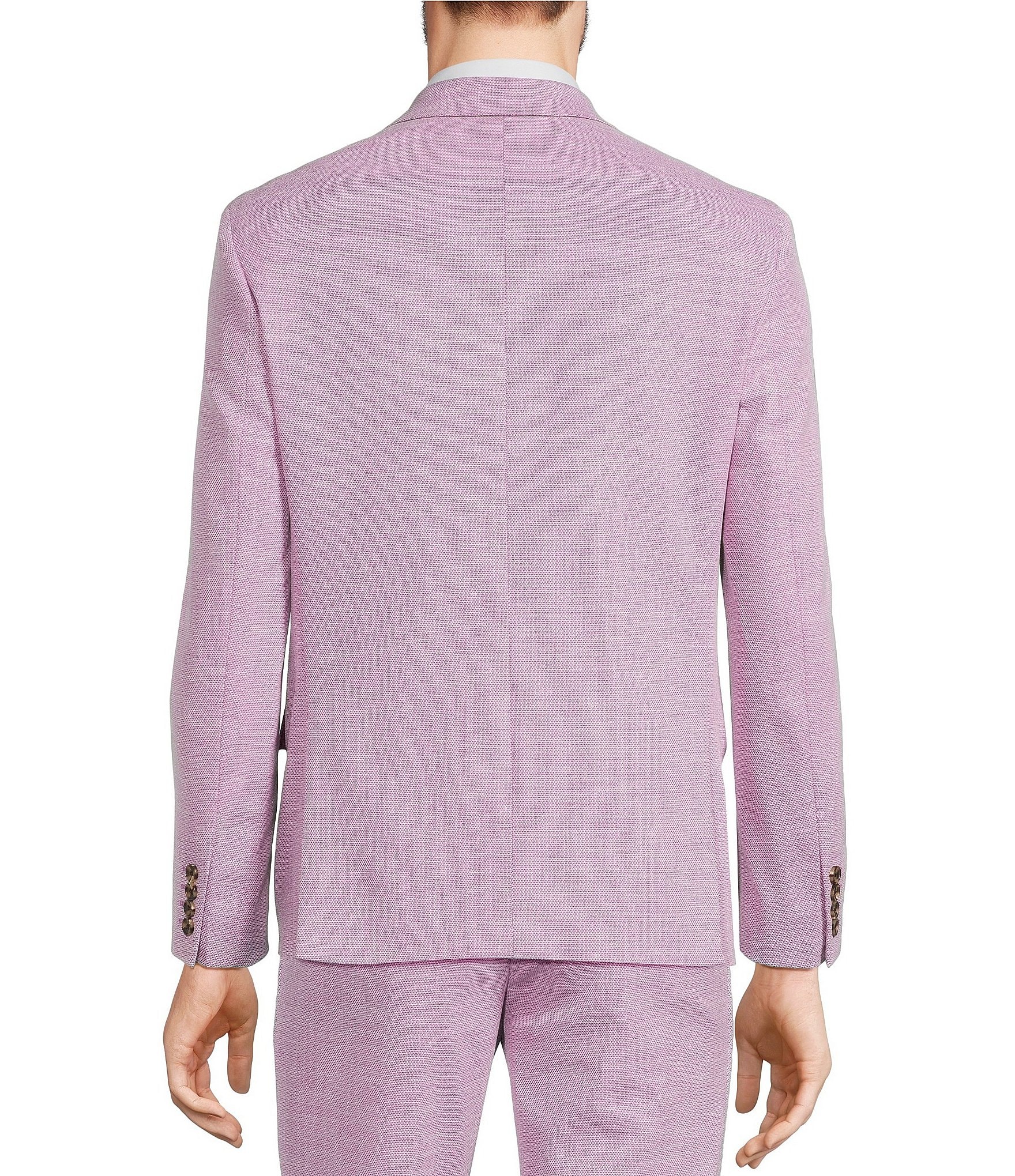 Murano Slim Fit Textured Suit Separates Jacket