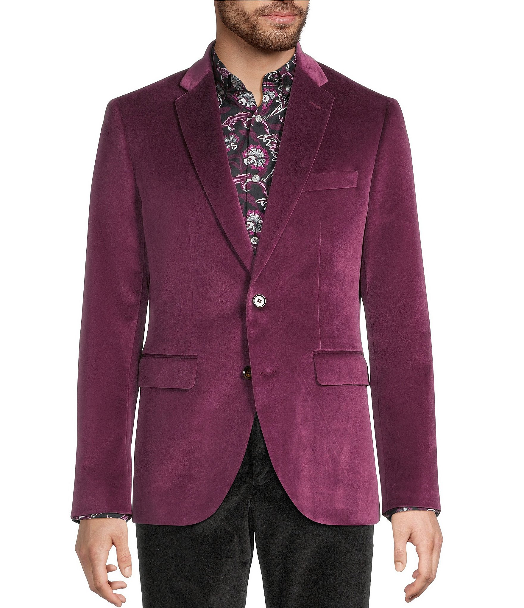 open lace back dress Men's One Button Wide Peak Lapel Vested Slim Fit Suit in Eggplant Purp –  SignatureMenswear main image 0