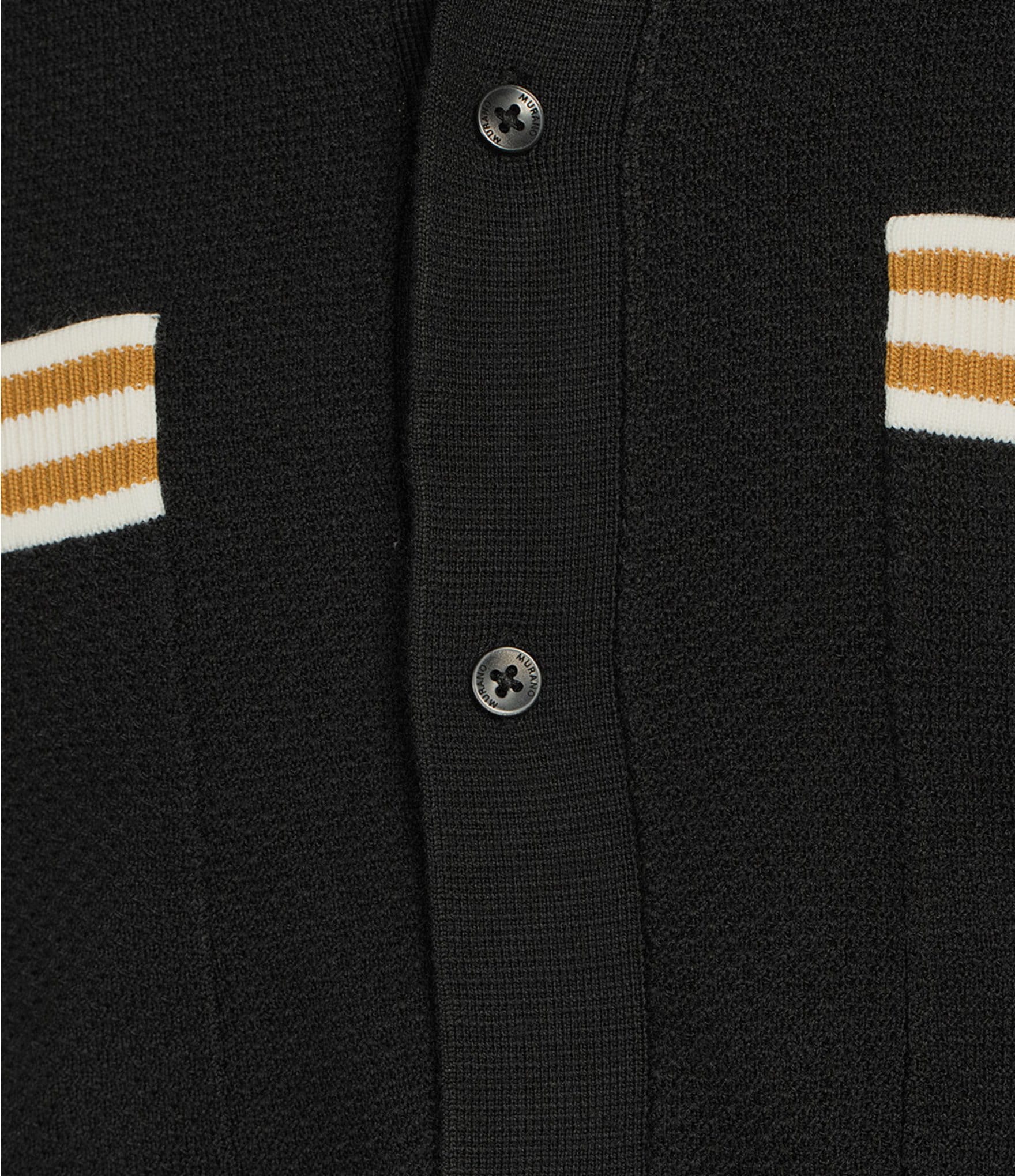 Murano Snit Short Sleeve Textured Coat Front Shirt