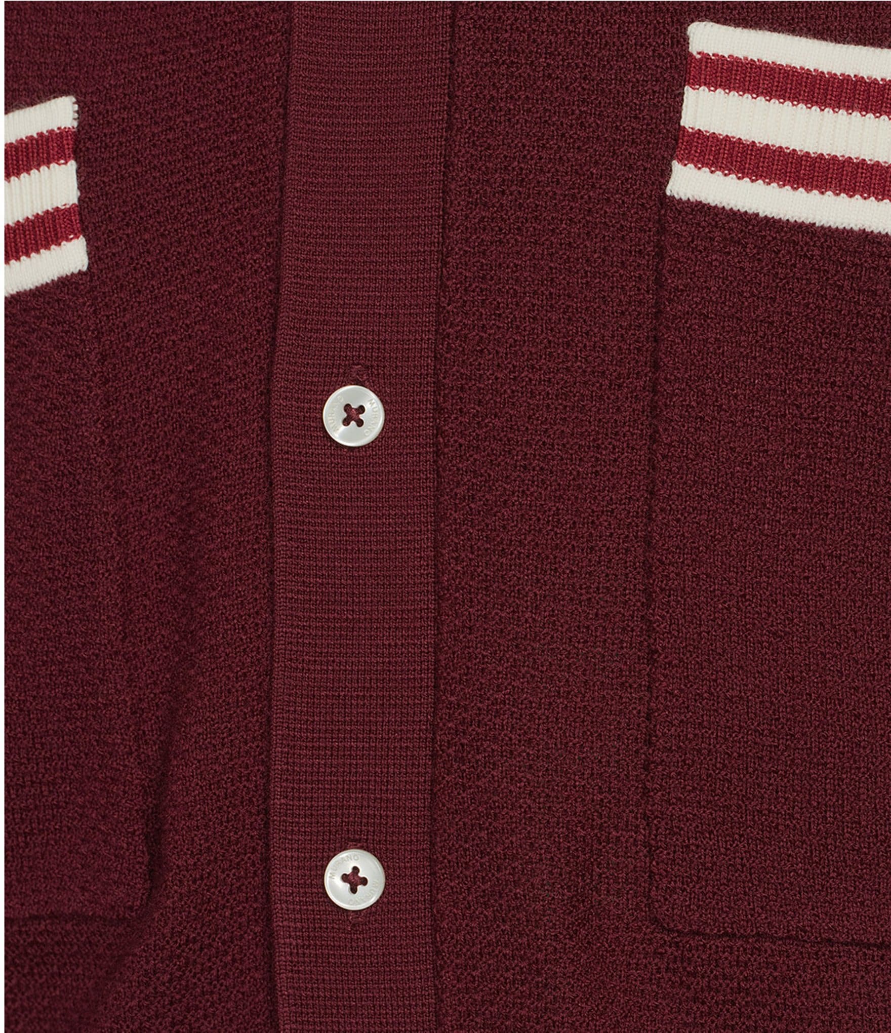 Murano Snit Short Sleeve Textured Coat Front Shirt