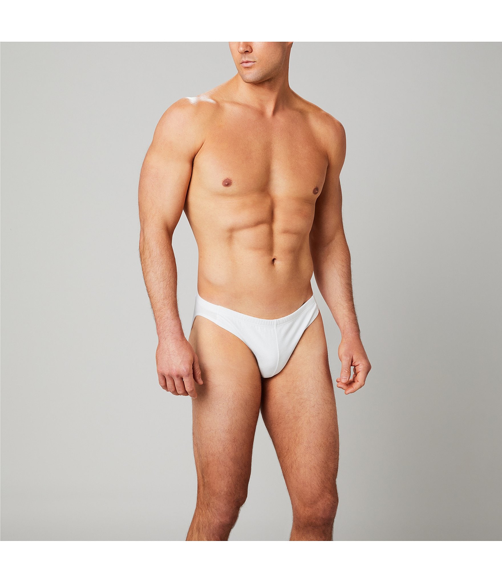 Murano Solid Cotton Bikini Briefs 3-Pack