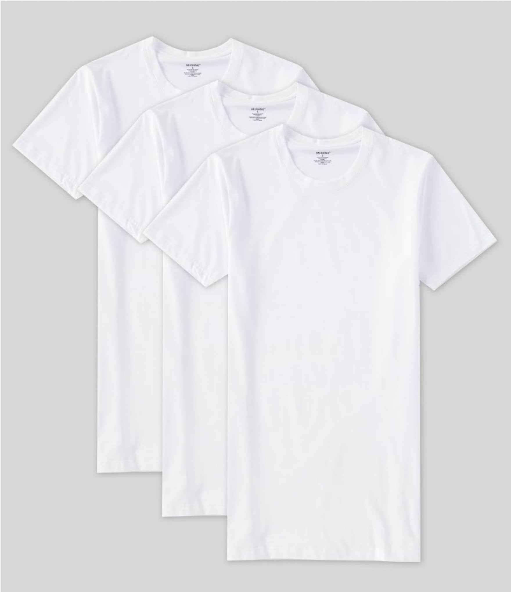 Murano Solid Crewneck T-Shirt 3-Pack | Dillard's