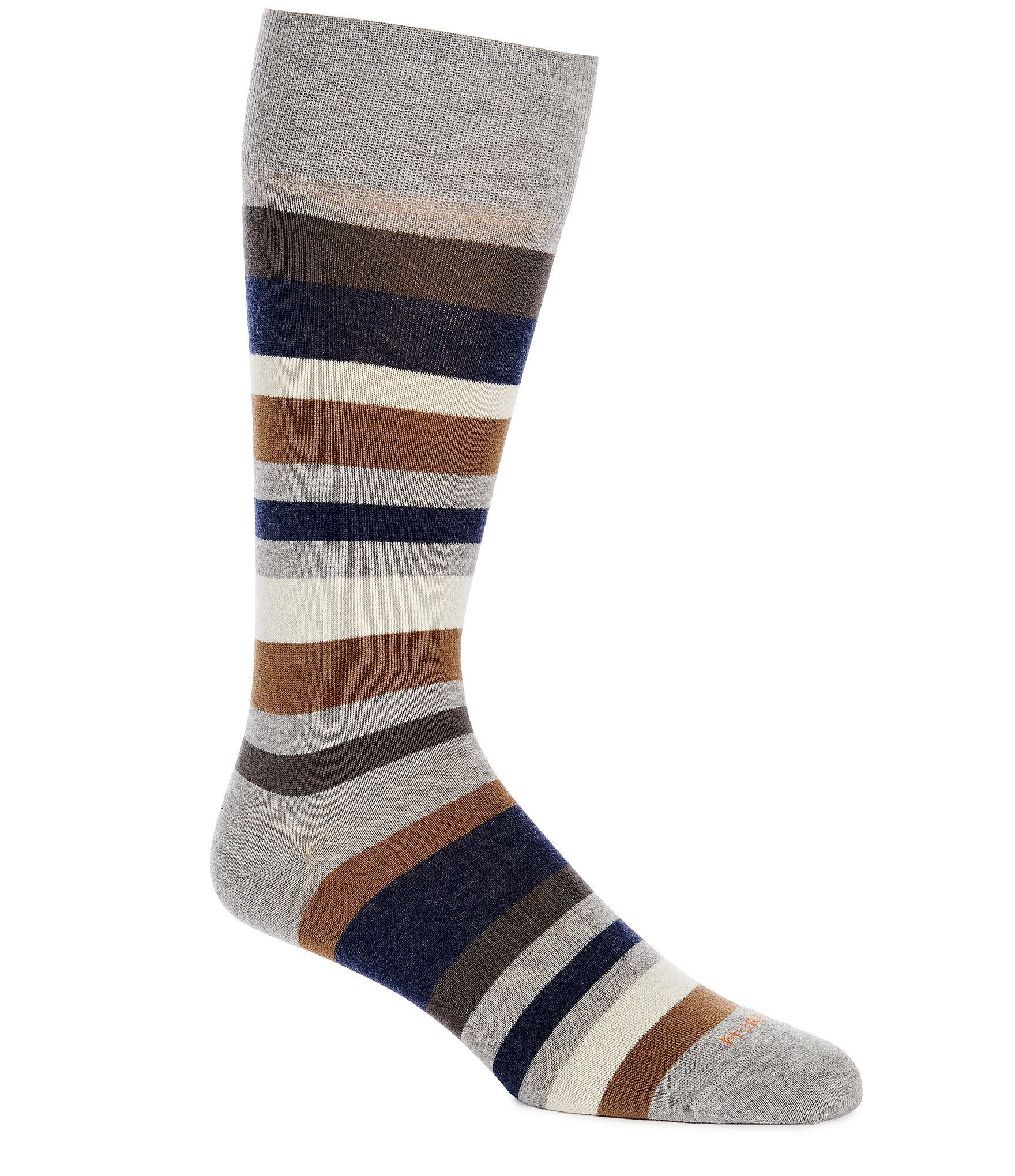 Murano Space Stripe Crew Dress Socks