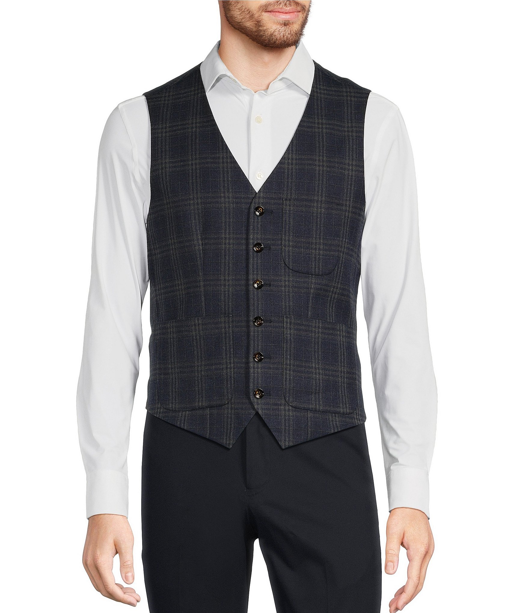 Murano Suit Separates Patch Pocket Vest | Dillard's