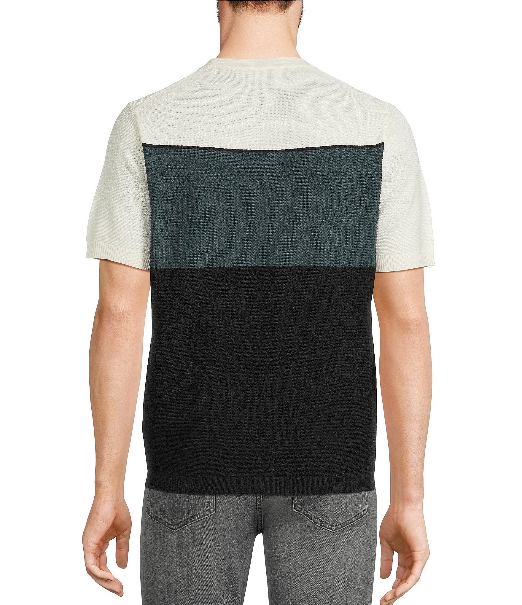 Murano Textured Snit Short Sleeve T-Shirt
