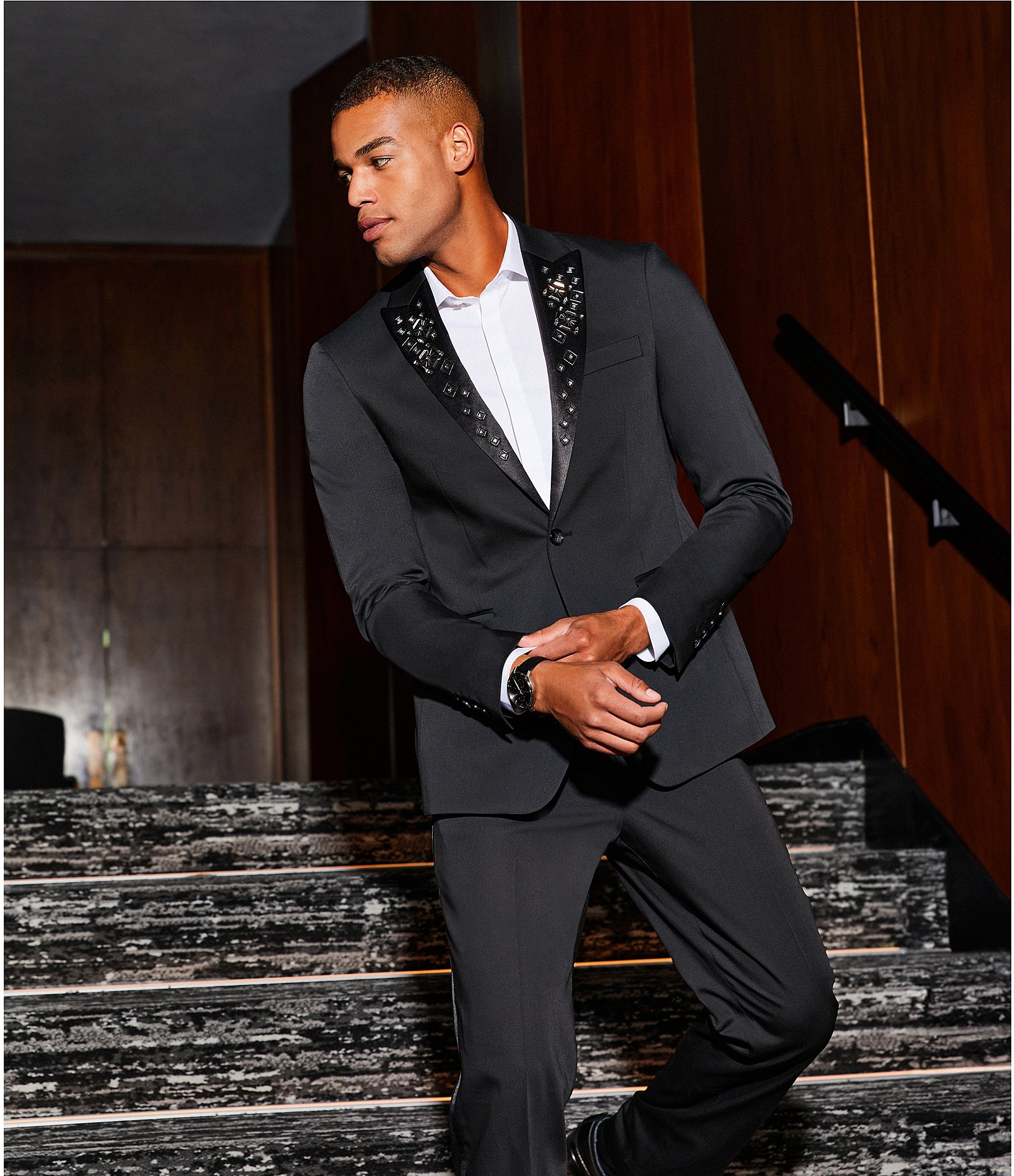 Murano The Holiday Edit Collection Alex Slim Fit Suit Separates Tux Pants