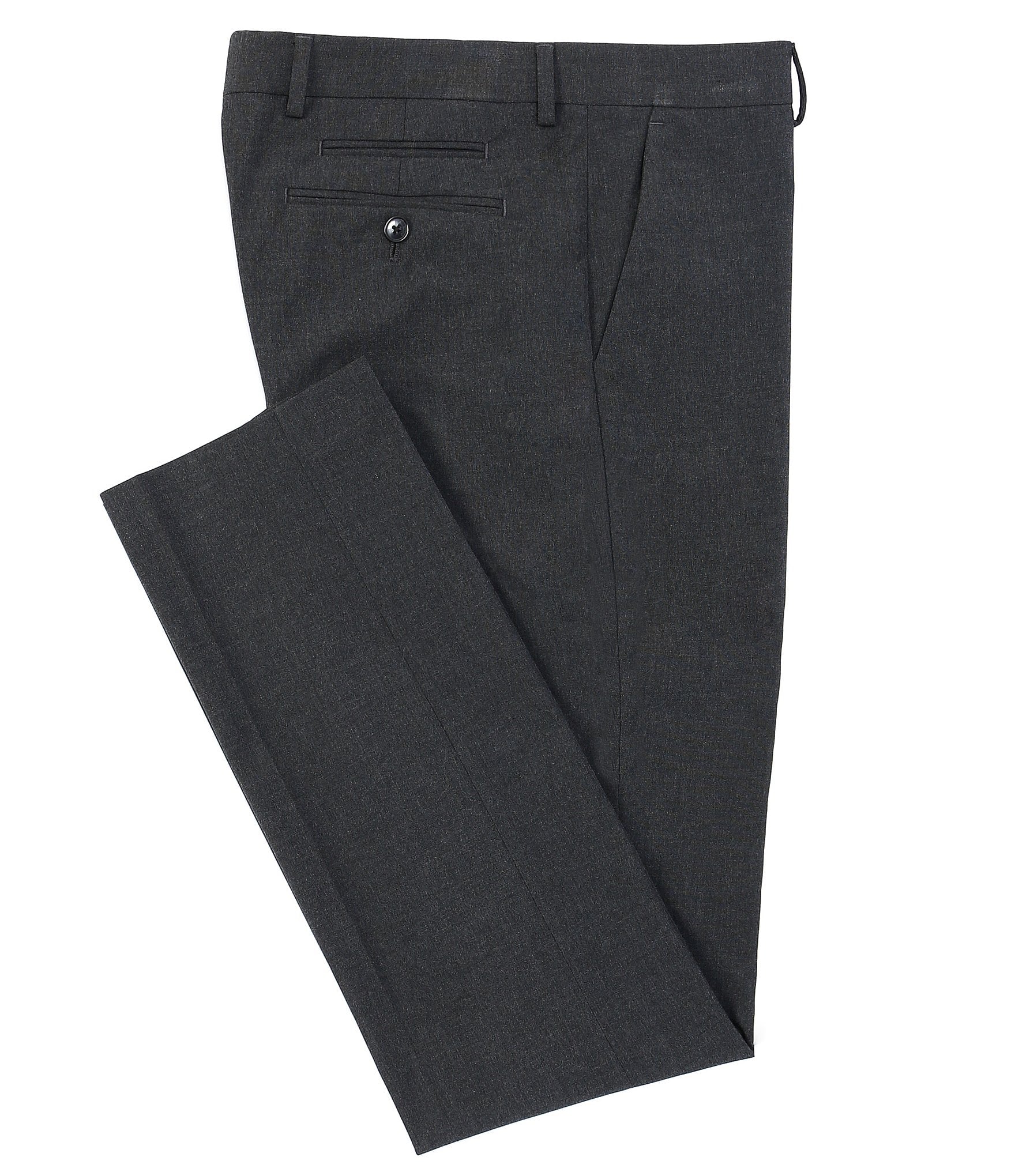 Murano Wardrobe Essentials Evan Extra Slim-Fit Flat-Front TekFit ...