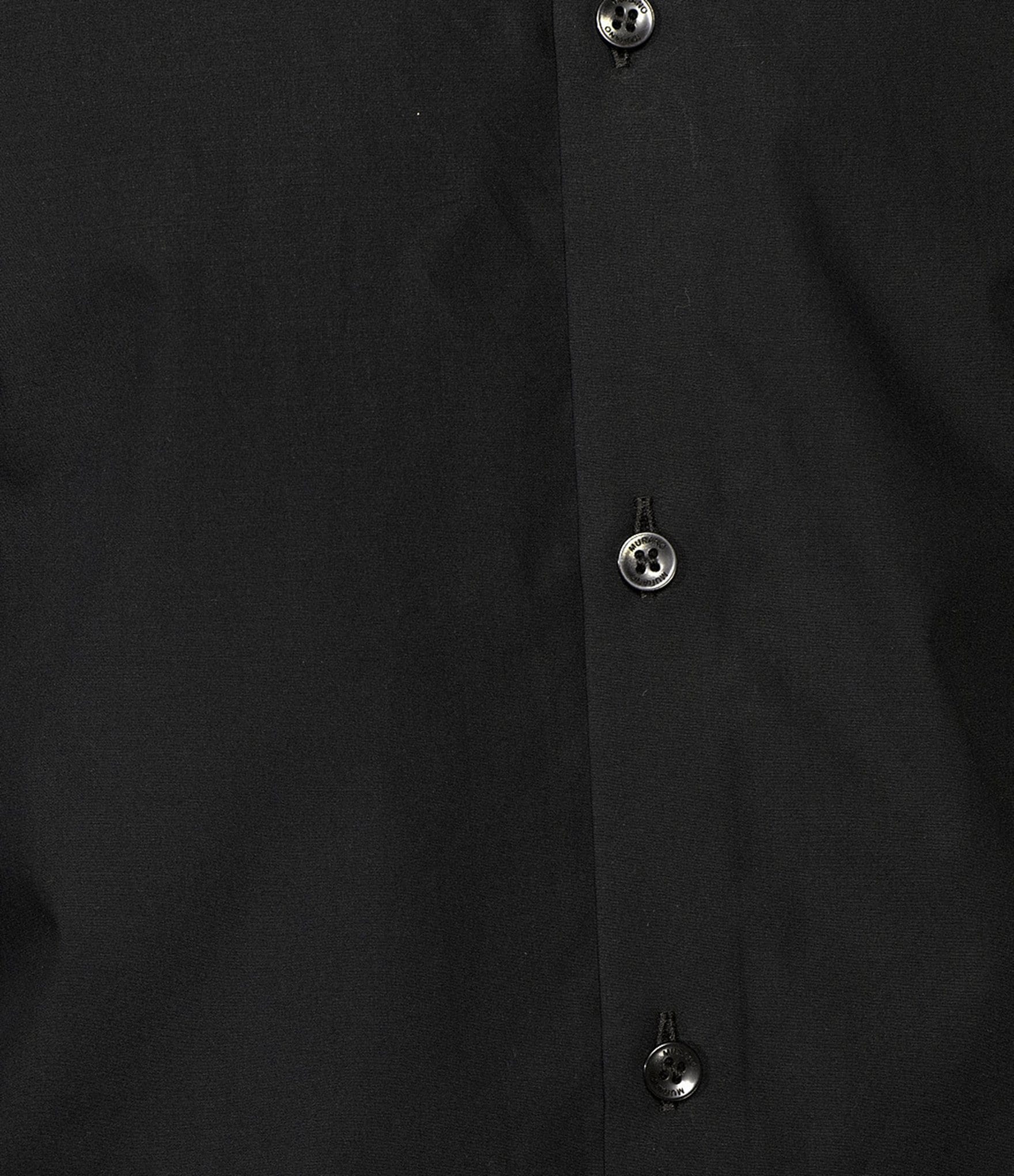 Murano Wardrobe Essentials Slim Fit Solid Long Sleeve Woven Shirt