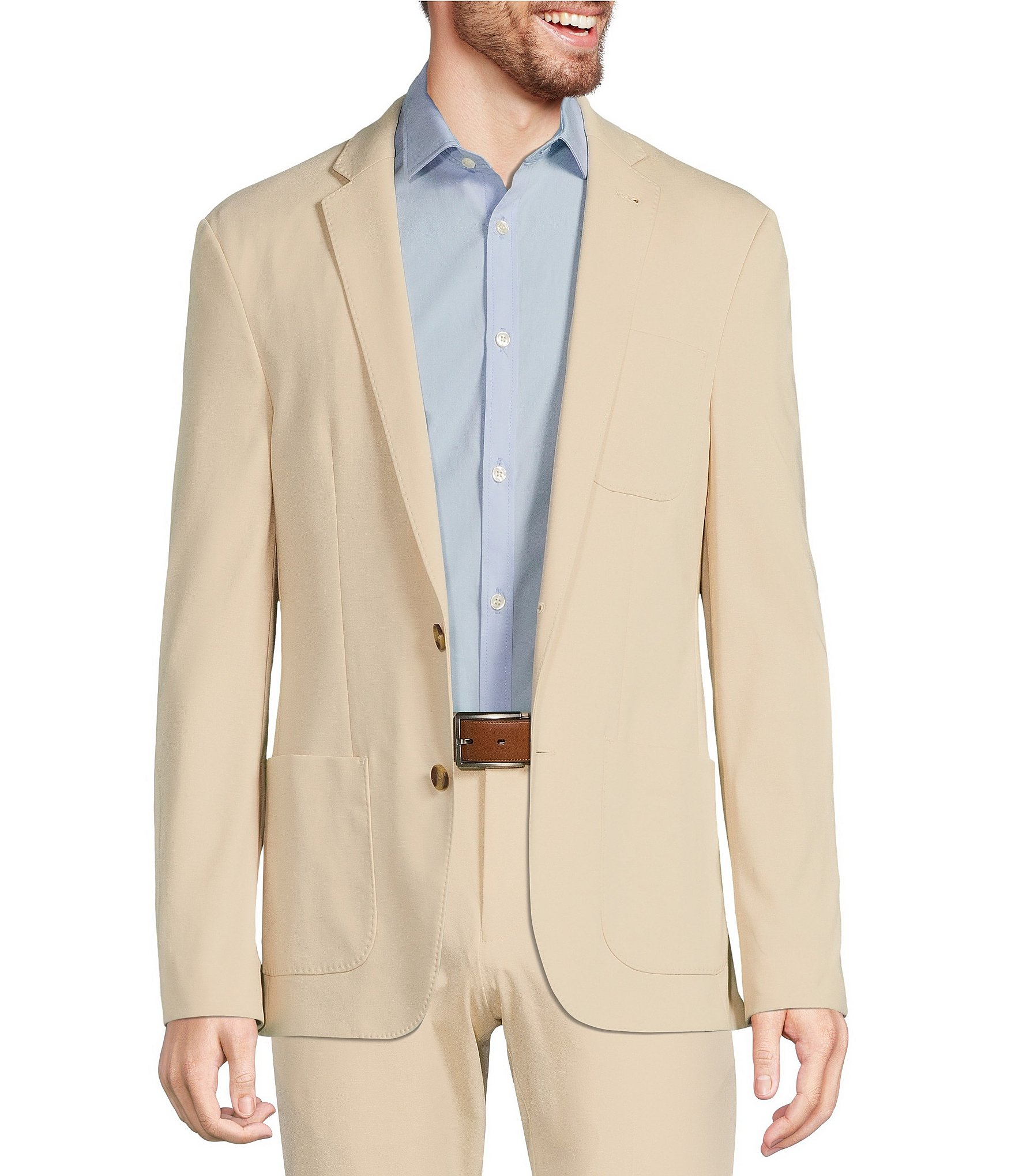 Brown Single-breasted wool blazer | mfpen | MATCHES UK