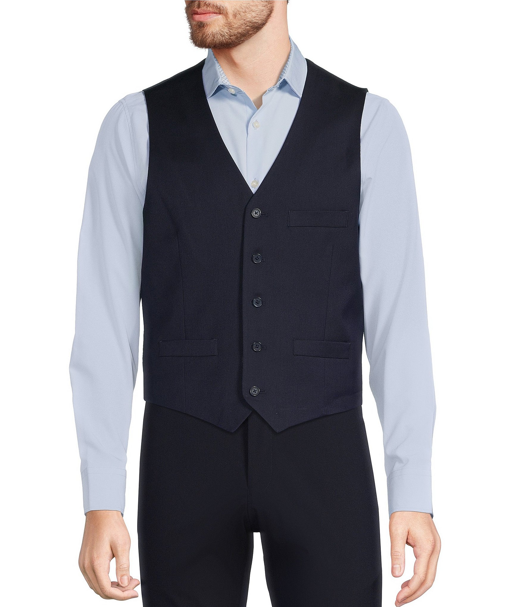 Murano Wardrobe Essentials Suit Separates Twill Vest