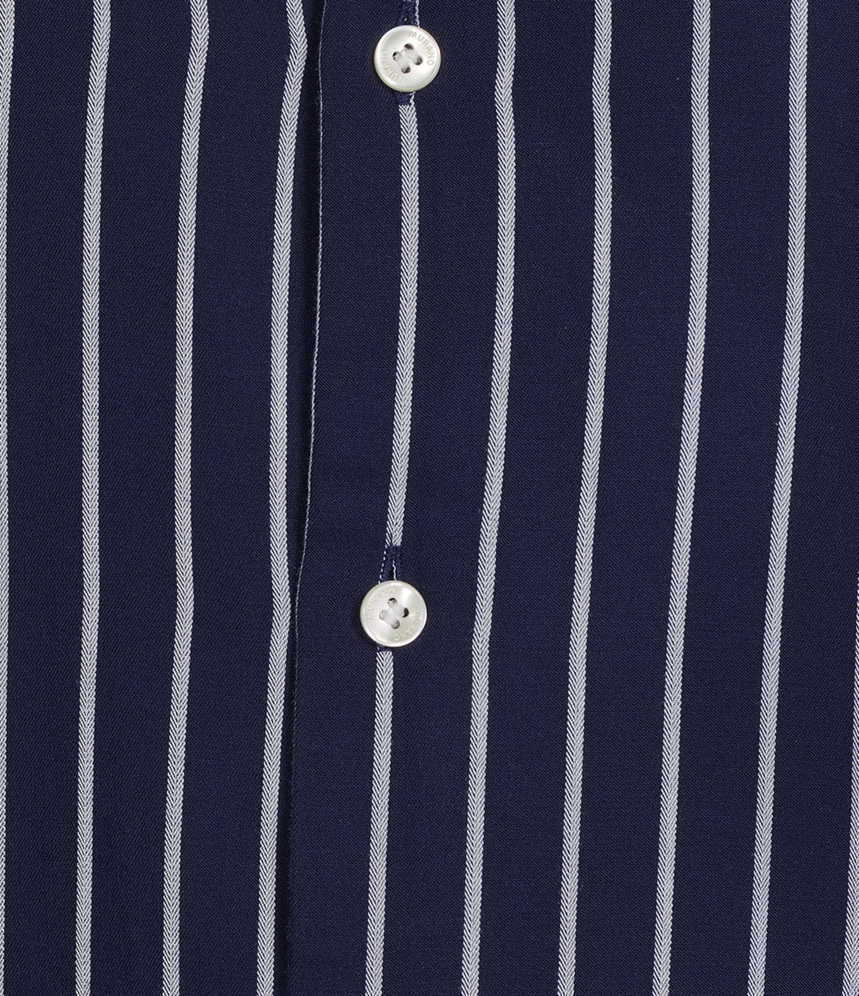 Murano Weekend Edit Slim Fit Stripe Long Sleeve Woven Shirt