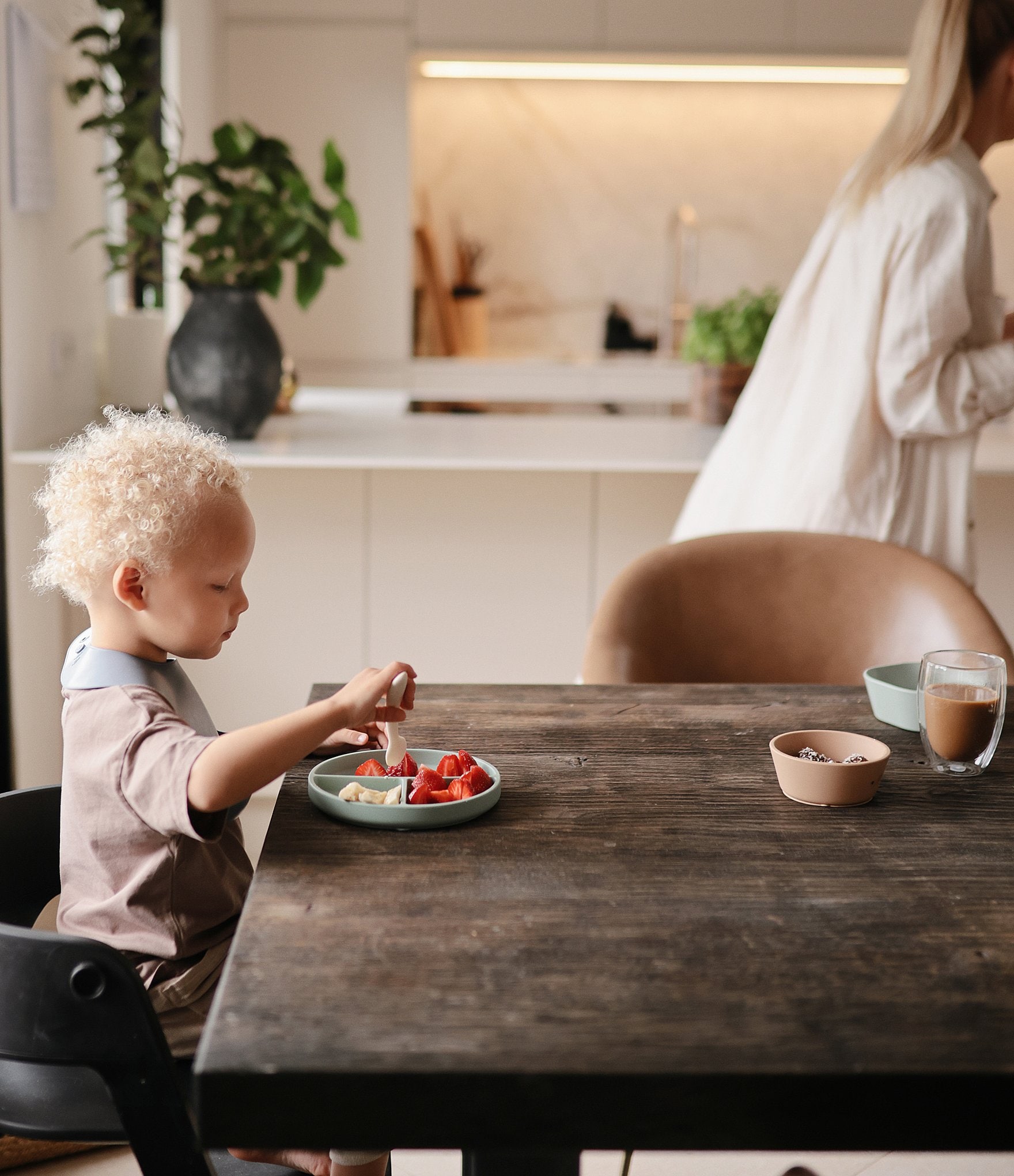 Mushie Silicone Baby Bib