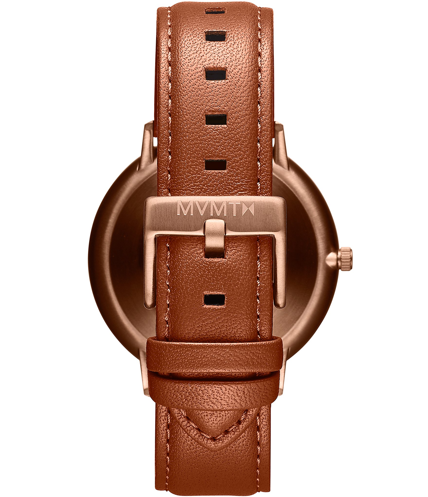 MVMT Legacy Slim Eagle Tan Leather Watch