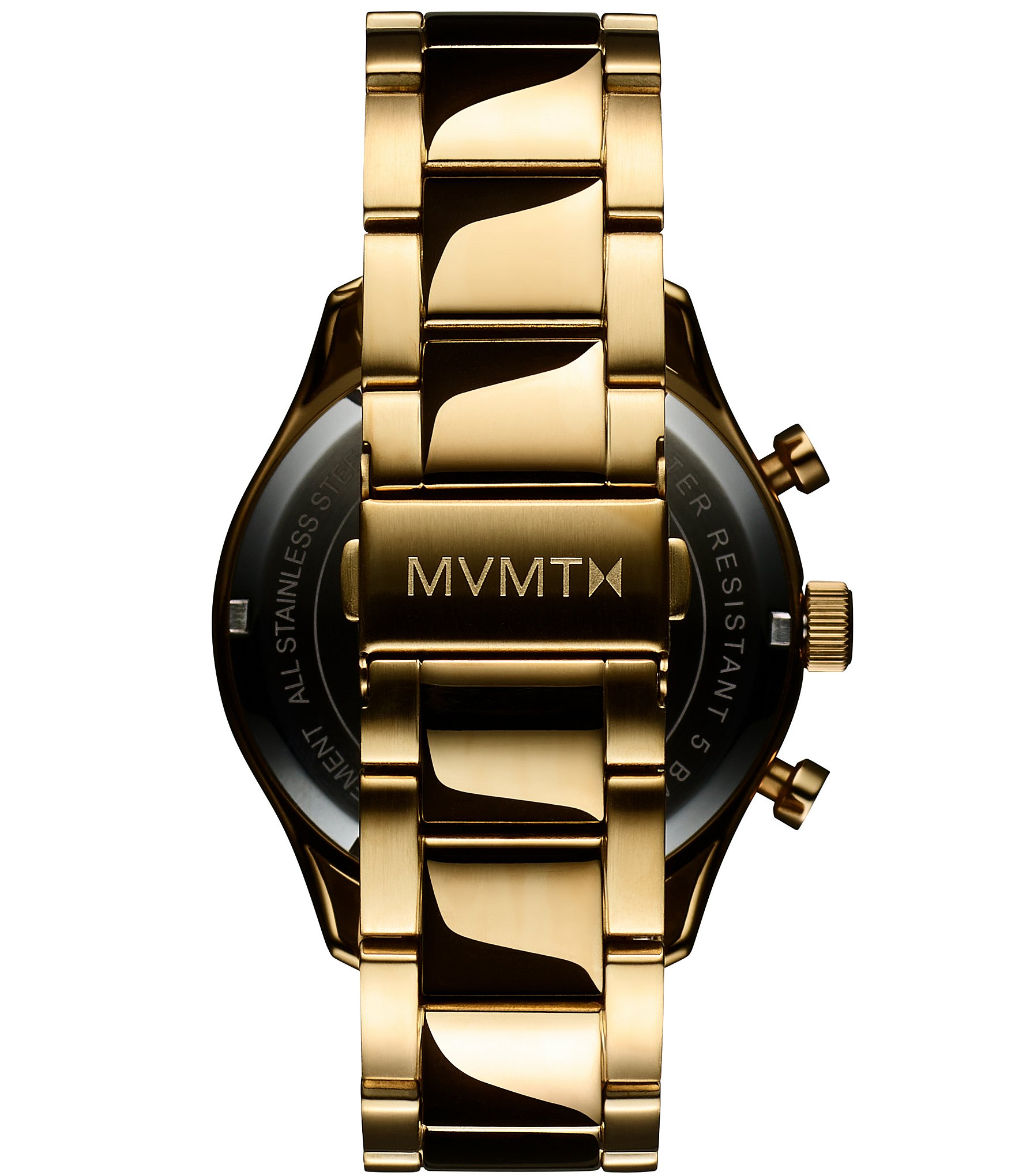 MVMT Men's Airhawk Multifunction Gold Tone Stainless Steel Bracelet Watch