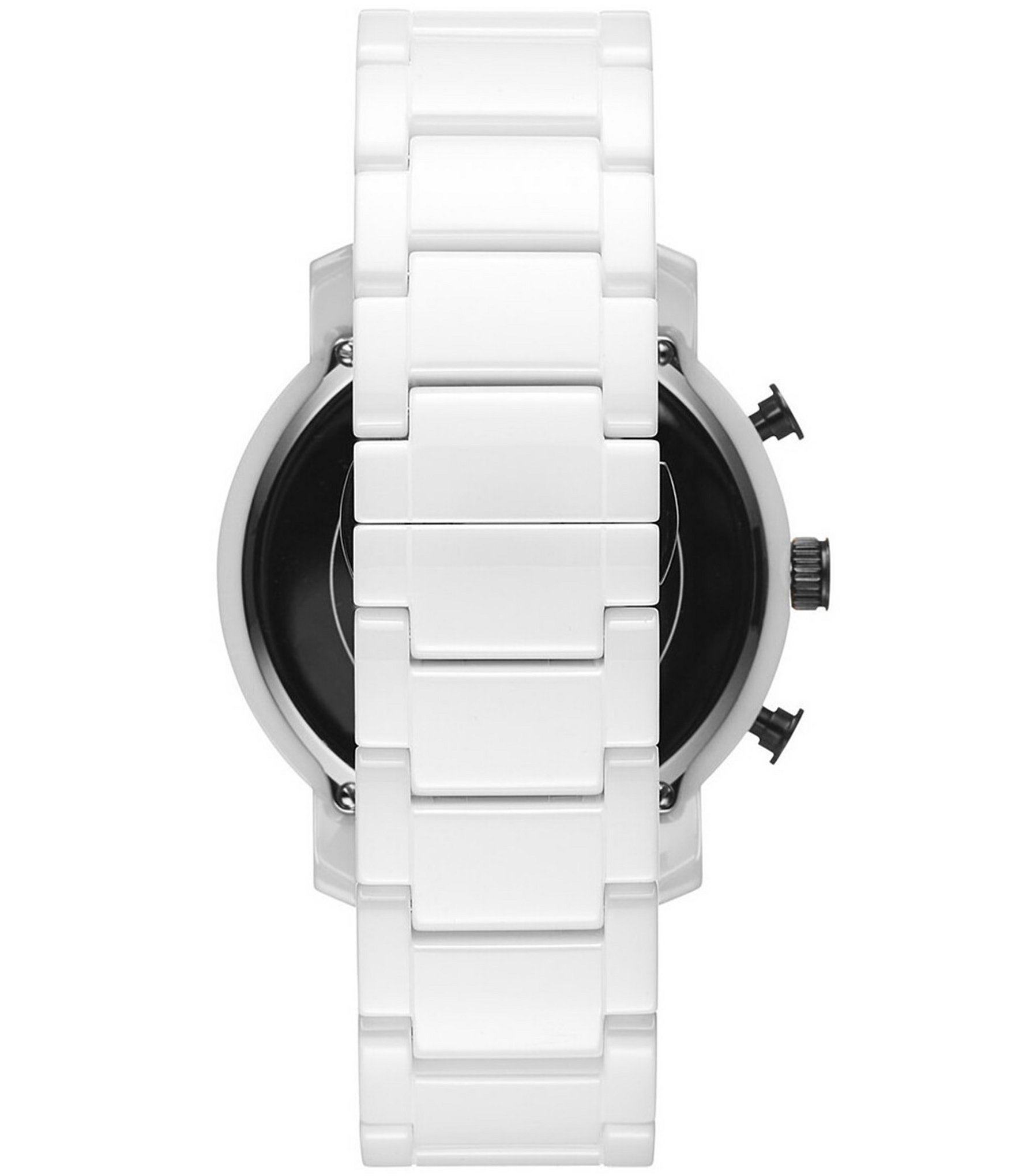 MVMT Men's Chronograph White Ceramic Bracelet Watch