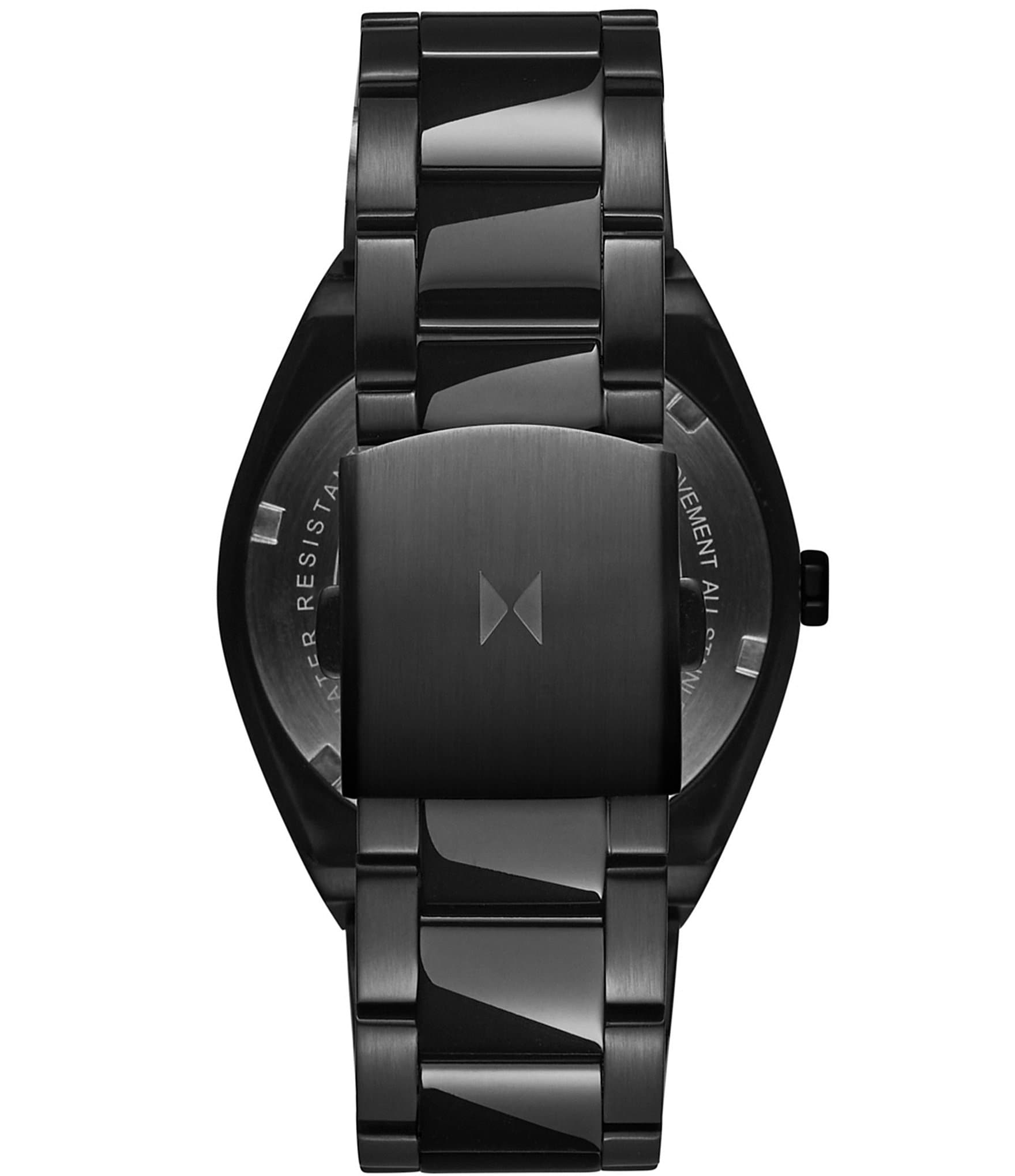 MVMT Men's Odyssey II Ionic Plated Black Steel Bracelet Watch