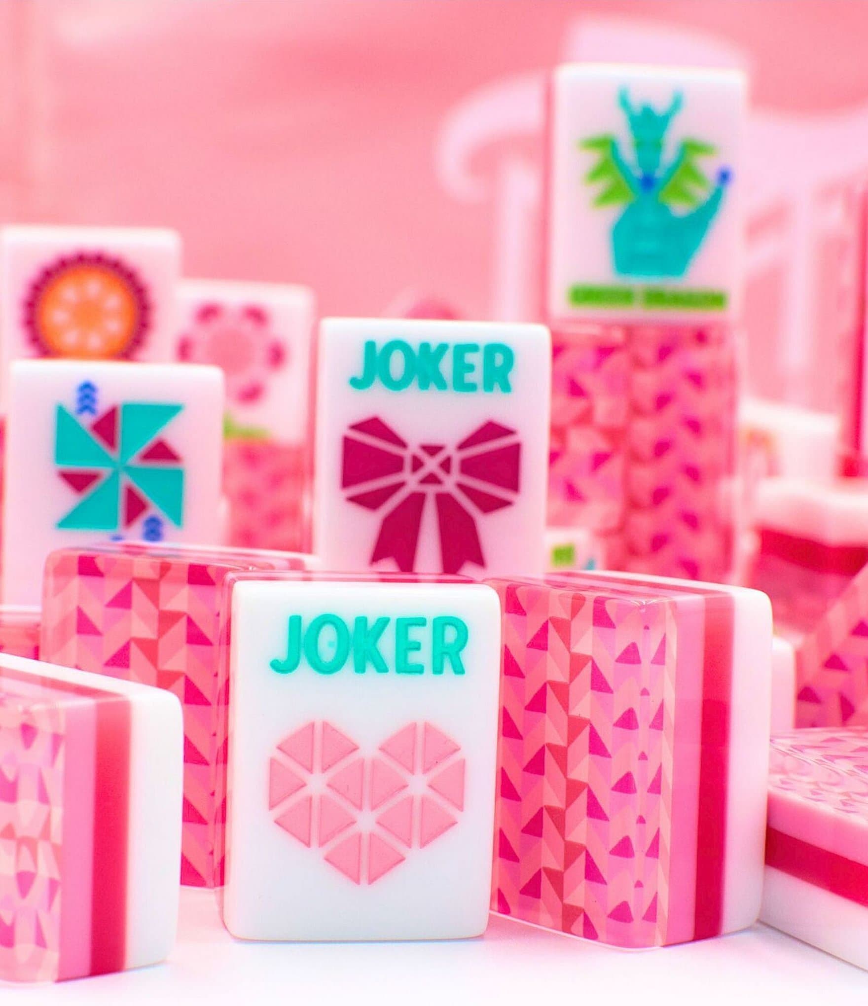 My Fair Mahjong Crystal Prism Mahjong Tile Set