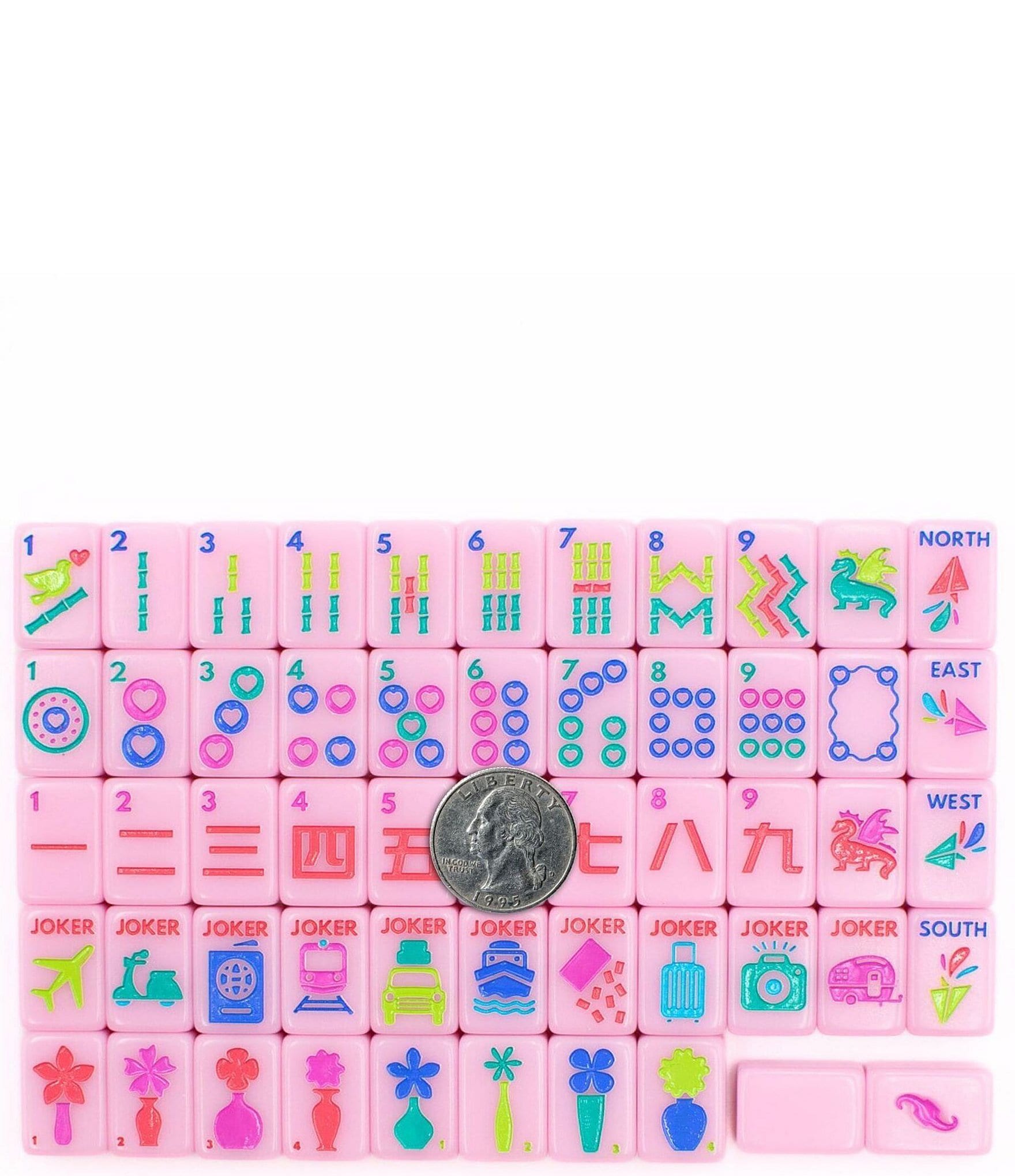 My Fair Mahjong The Anywhere Series Mini Mahjong Tile Set