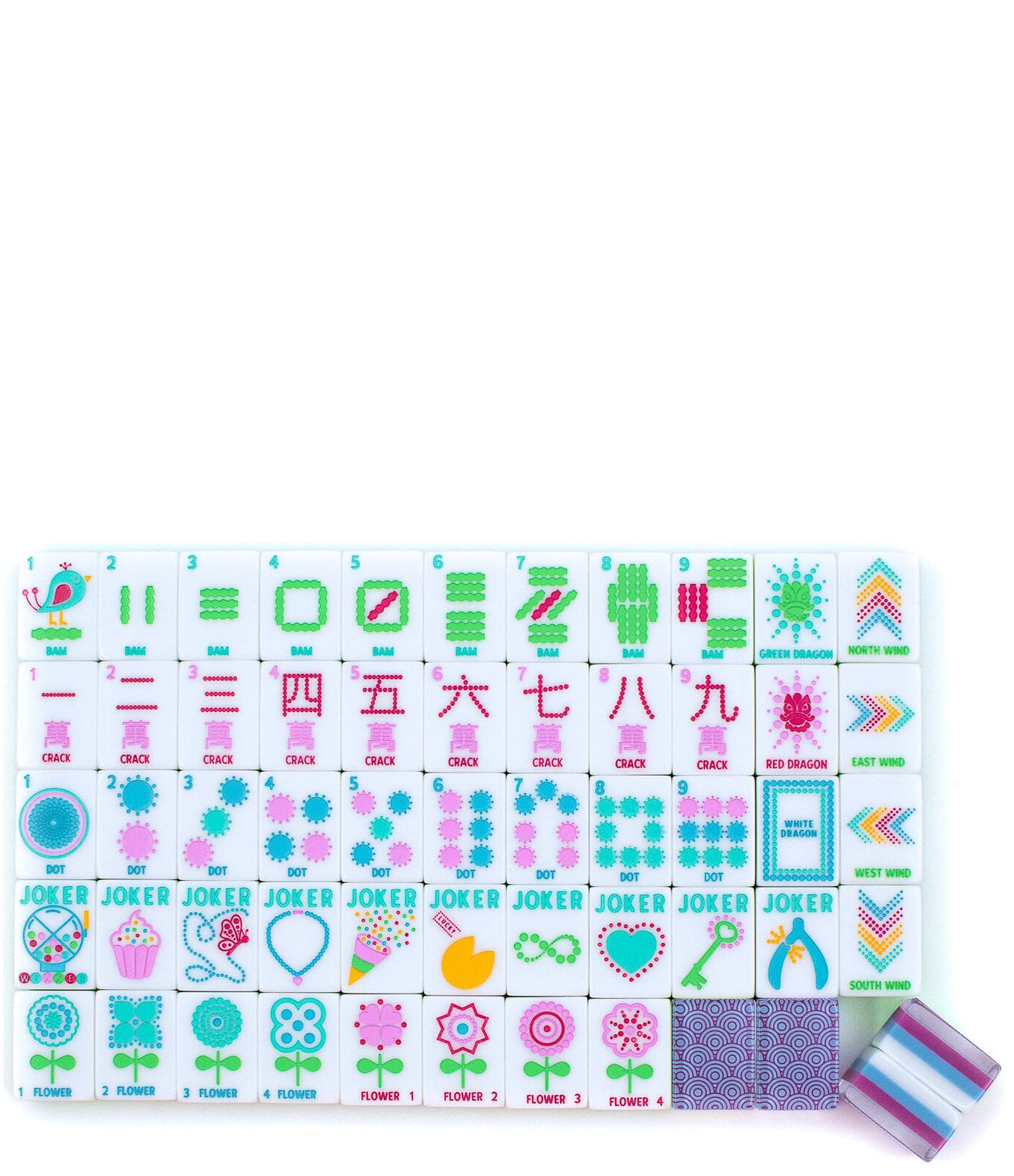 My Fair Mahjong The Confetti Series Mahjong Tile Set