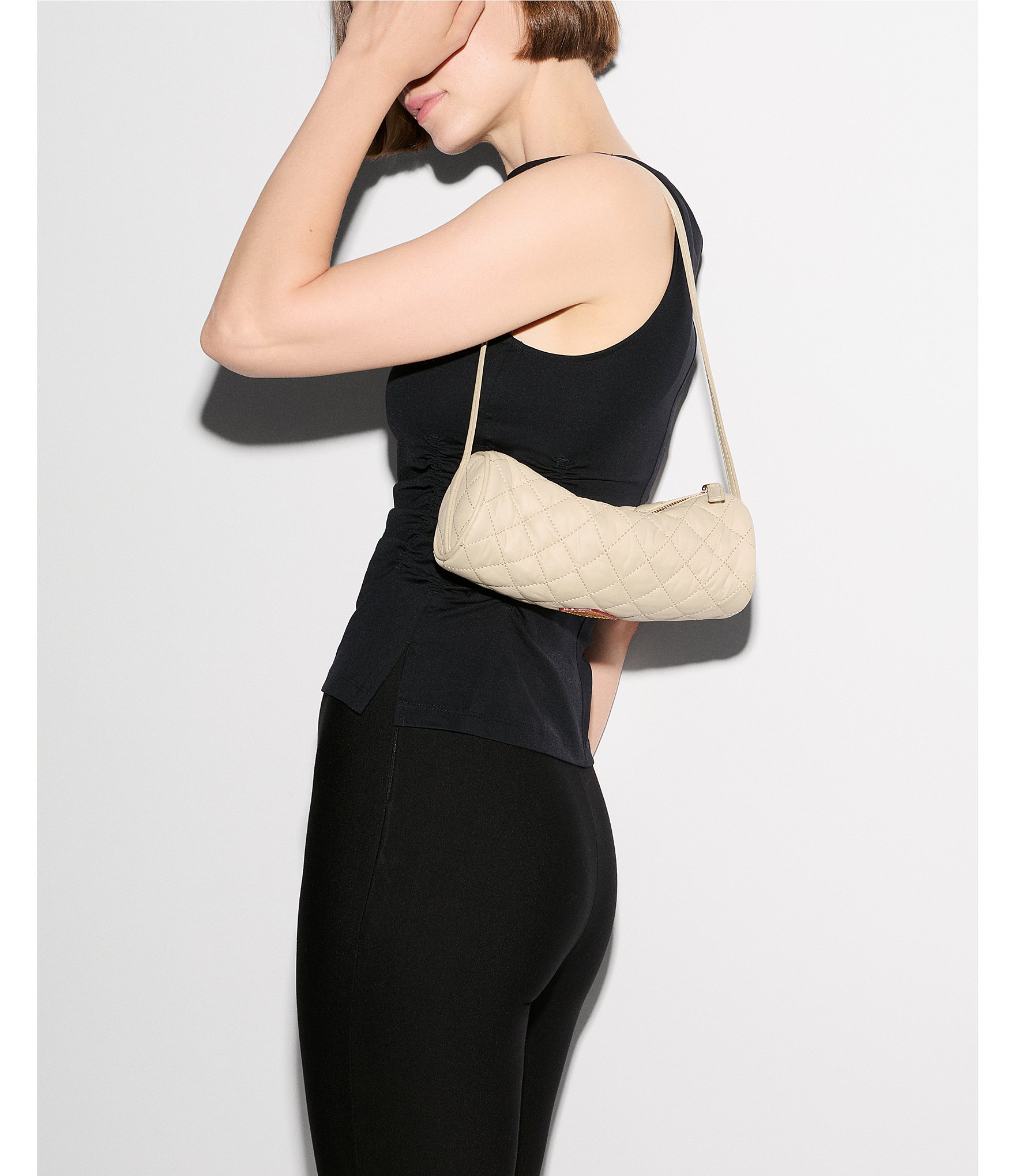 MZ Wallace Astor Cylinder Barrel Shoulder Bag