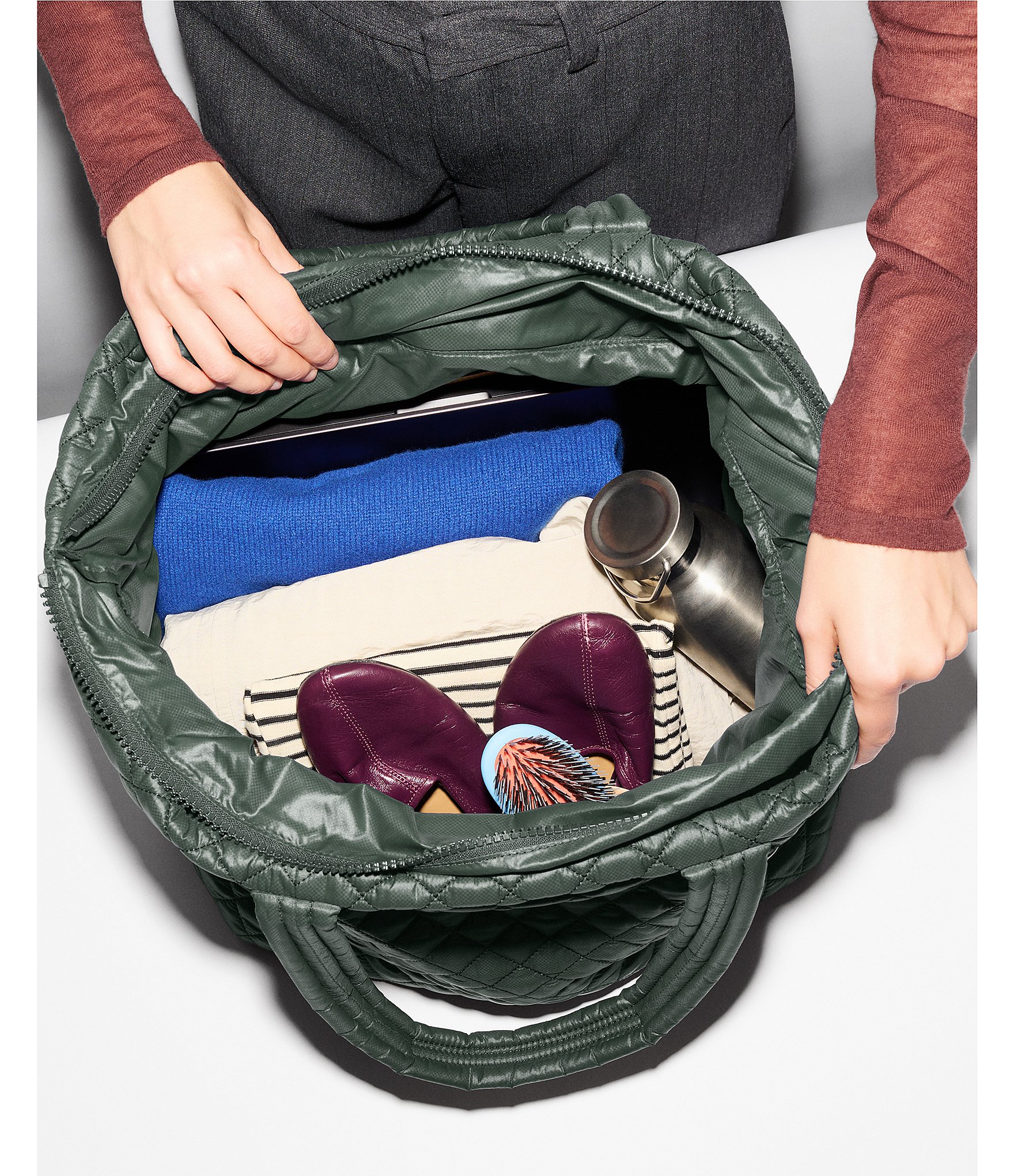 MZ Wallace Large Metro Deluxe Tote Bag
