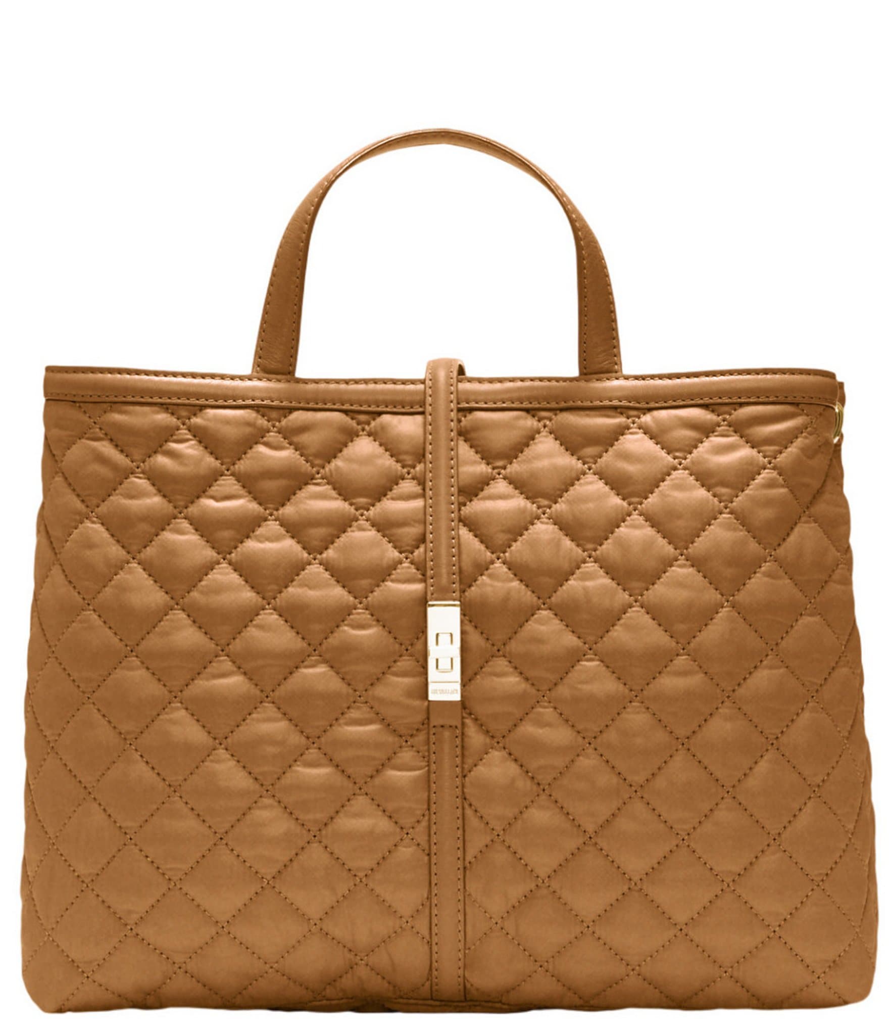 MZ Wallace Medium Astor Top Handle Turnlock Nylon Tote Bag