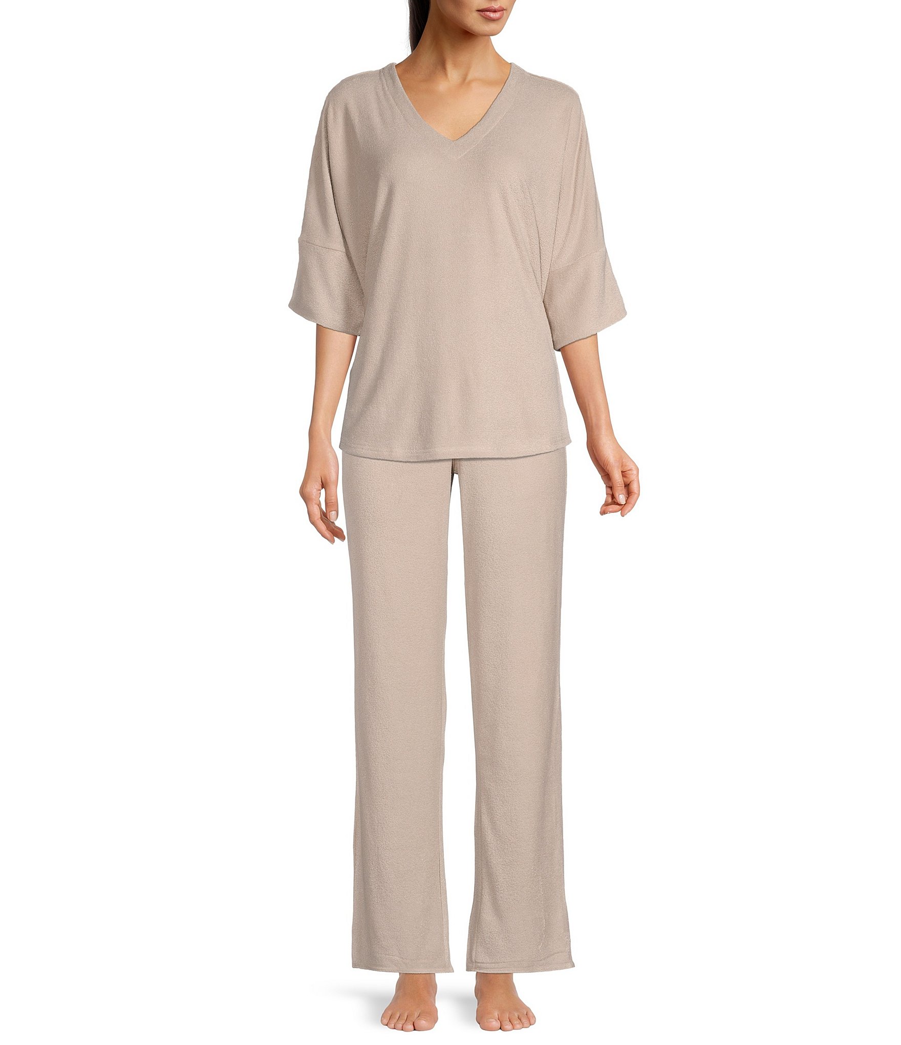 N by Natori Brushed Terry Coordinating Lounge Pants