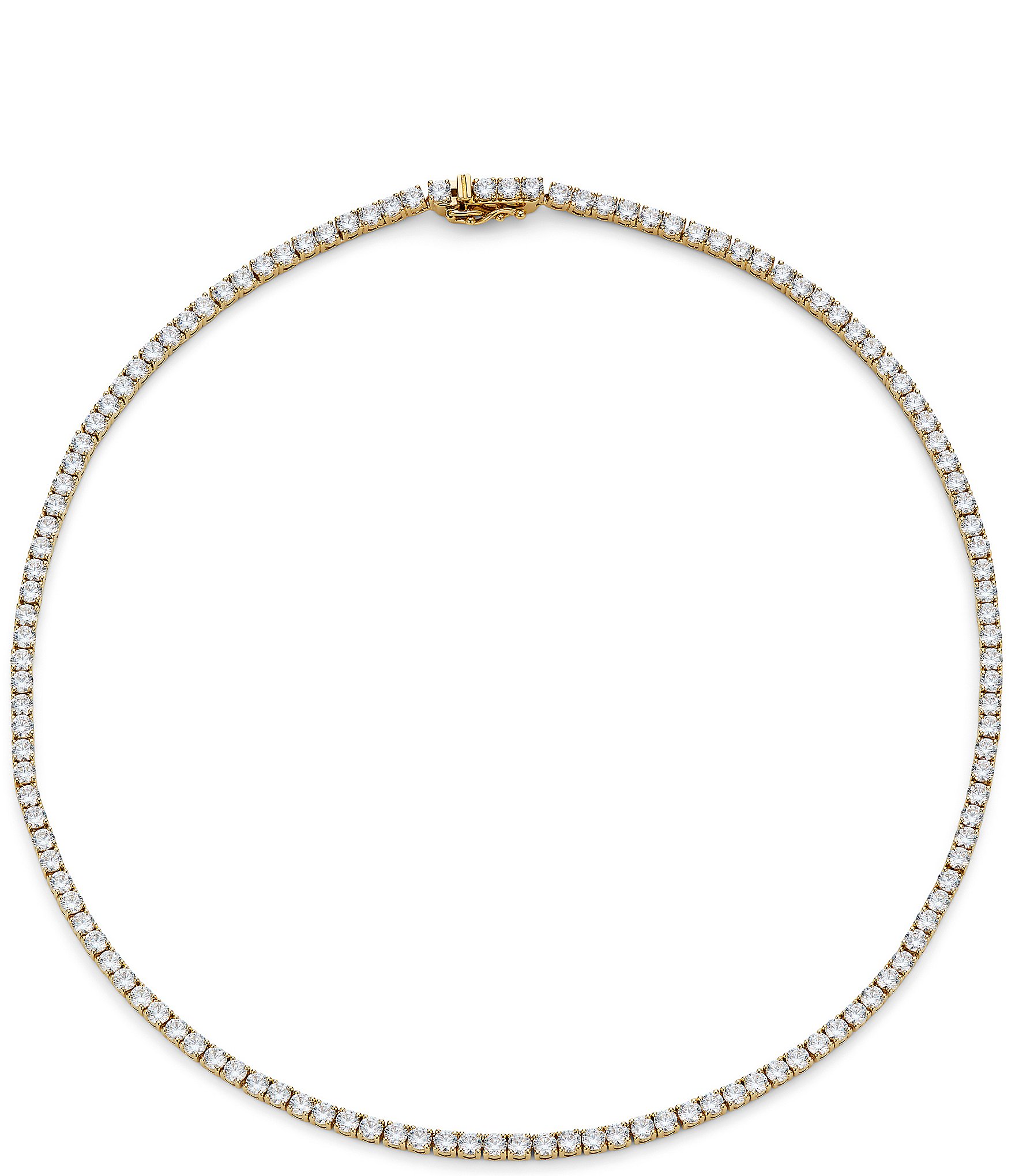 Nadri 3mm CZ Tennis Crystal Collar Necklace | Dillard's