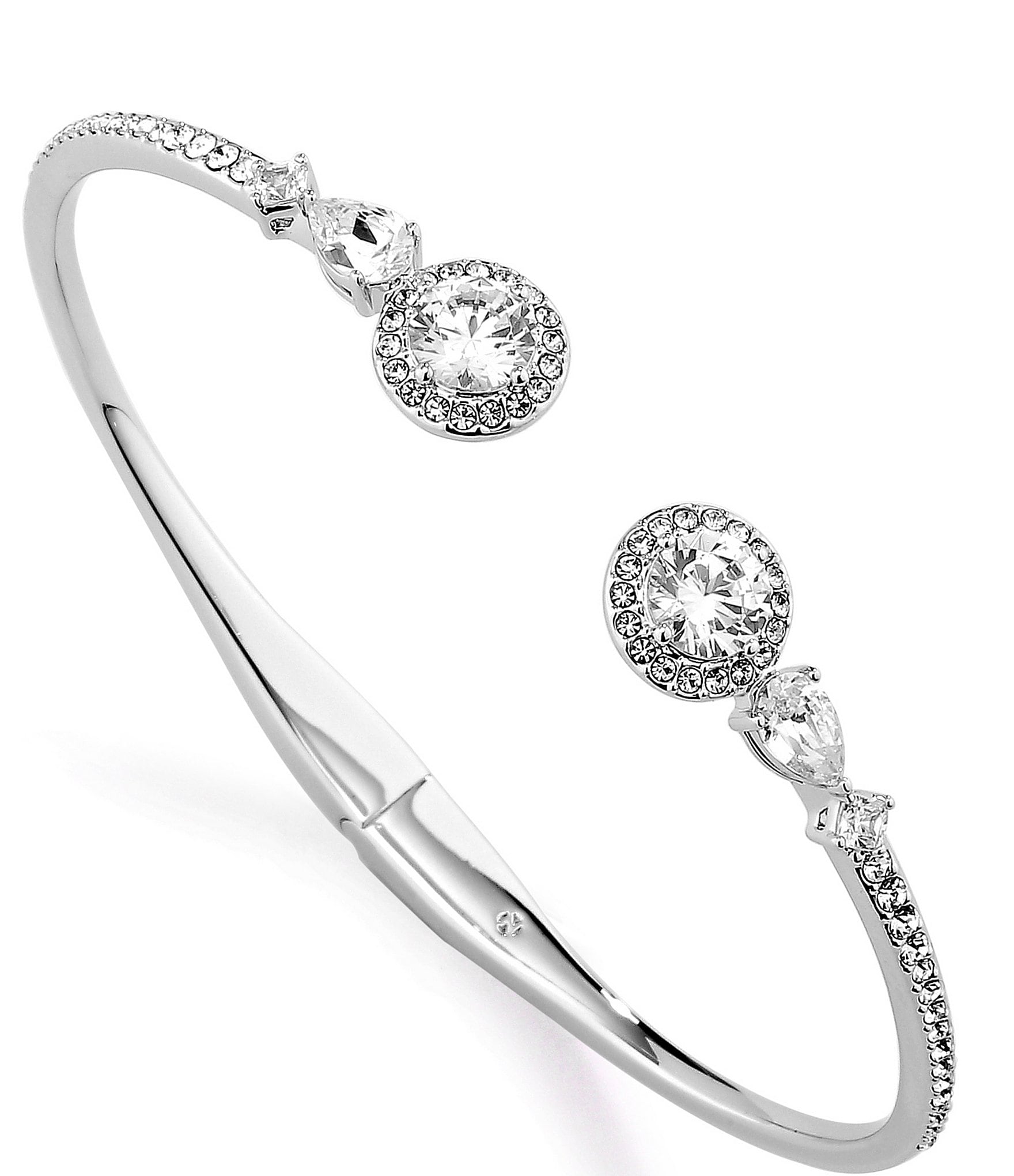 Nadri Cubic Zirconia Crystal Hinge Bracelet