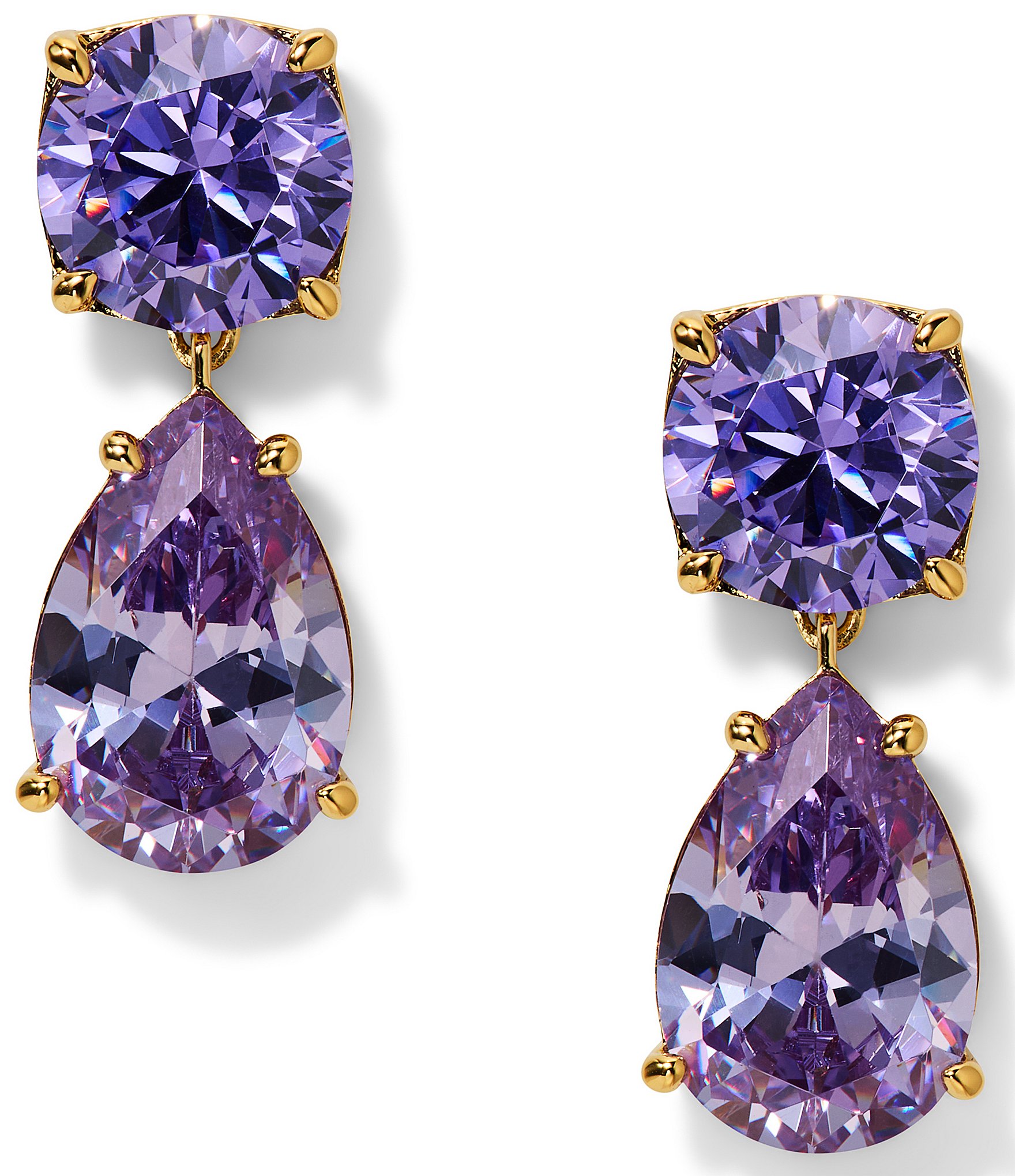 Nadri Maiden Pear Drop Earrings