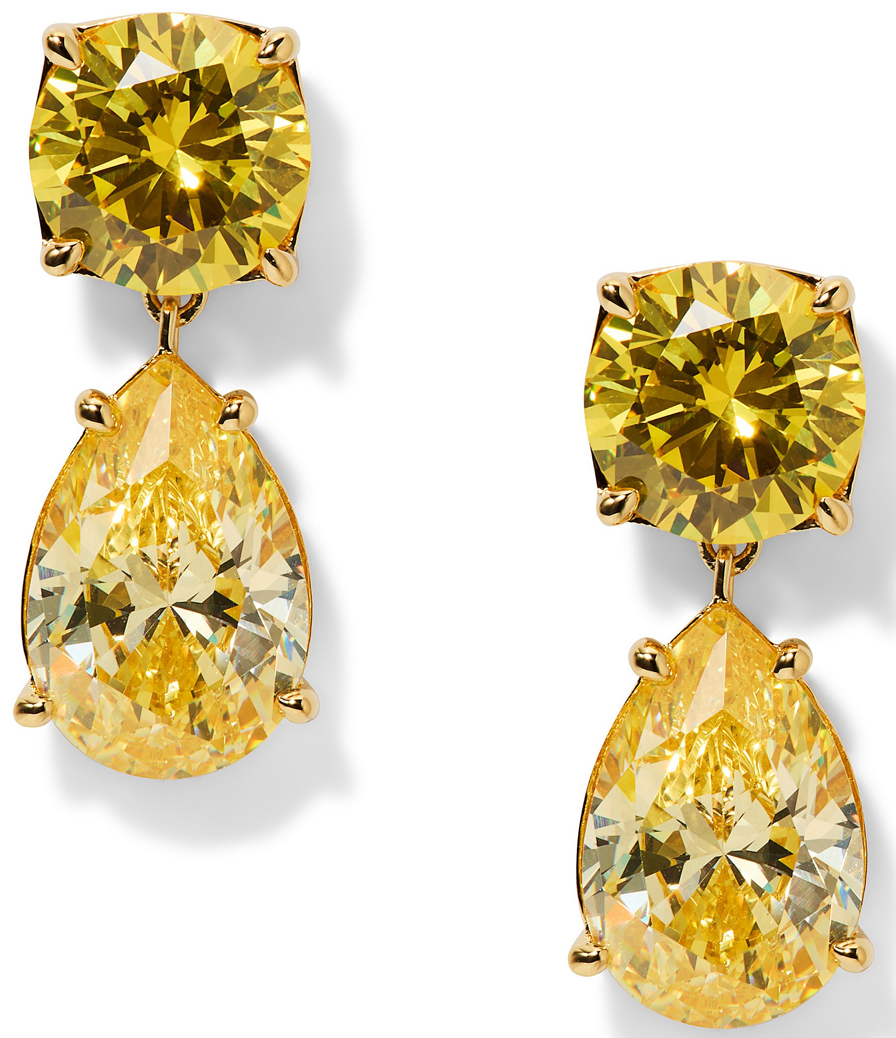Nadri Maiden Pear Drop Earrings