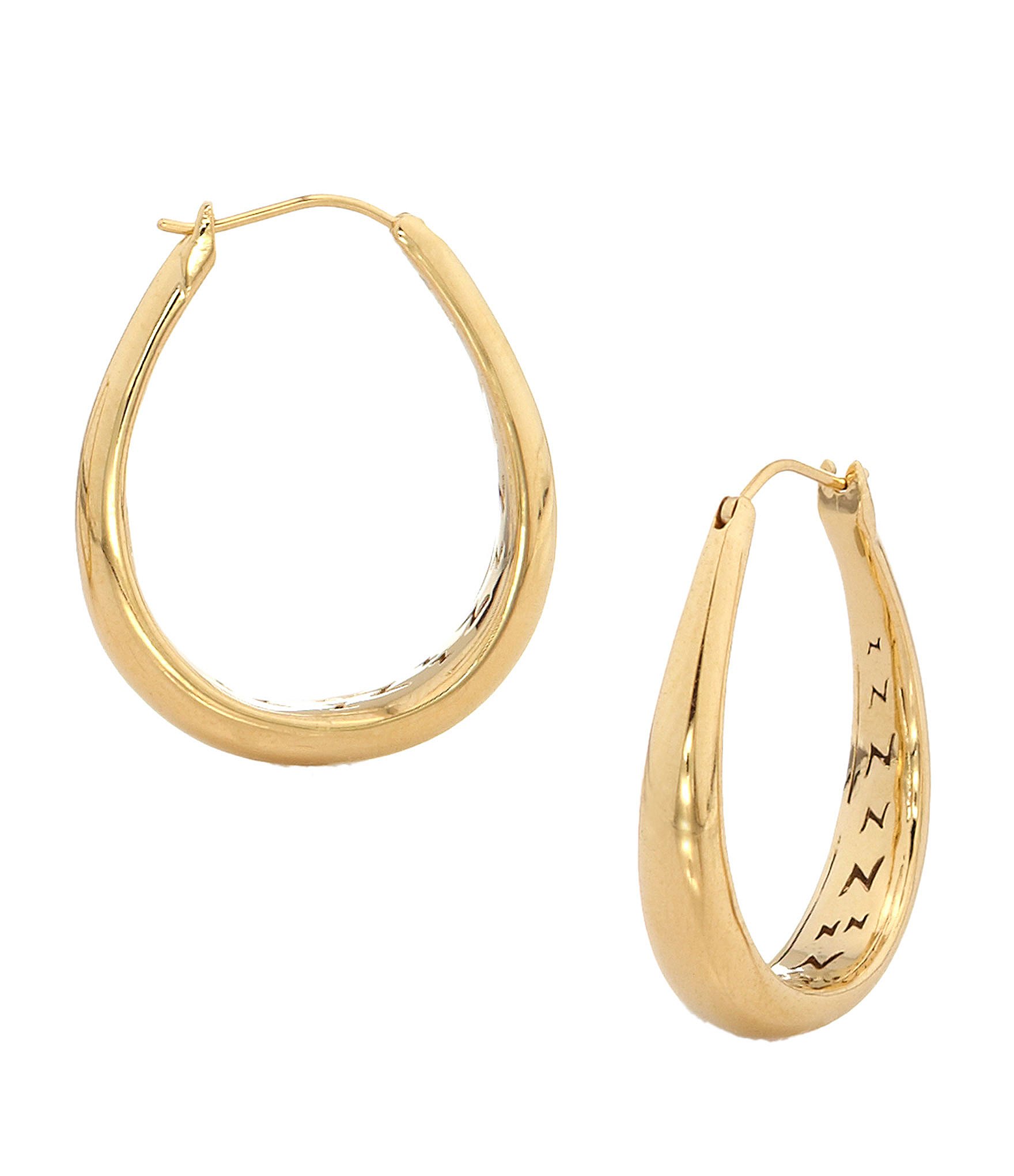 Nadri Small Tapered Hoop Earrings | Dillards