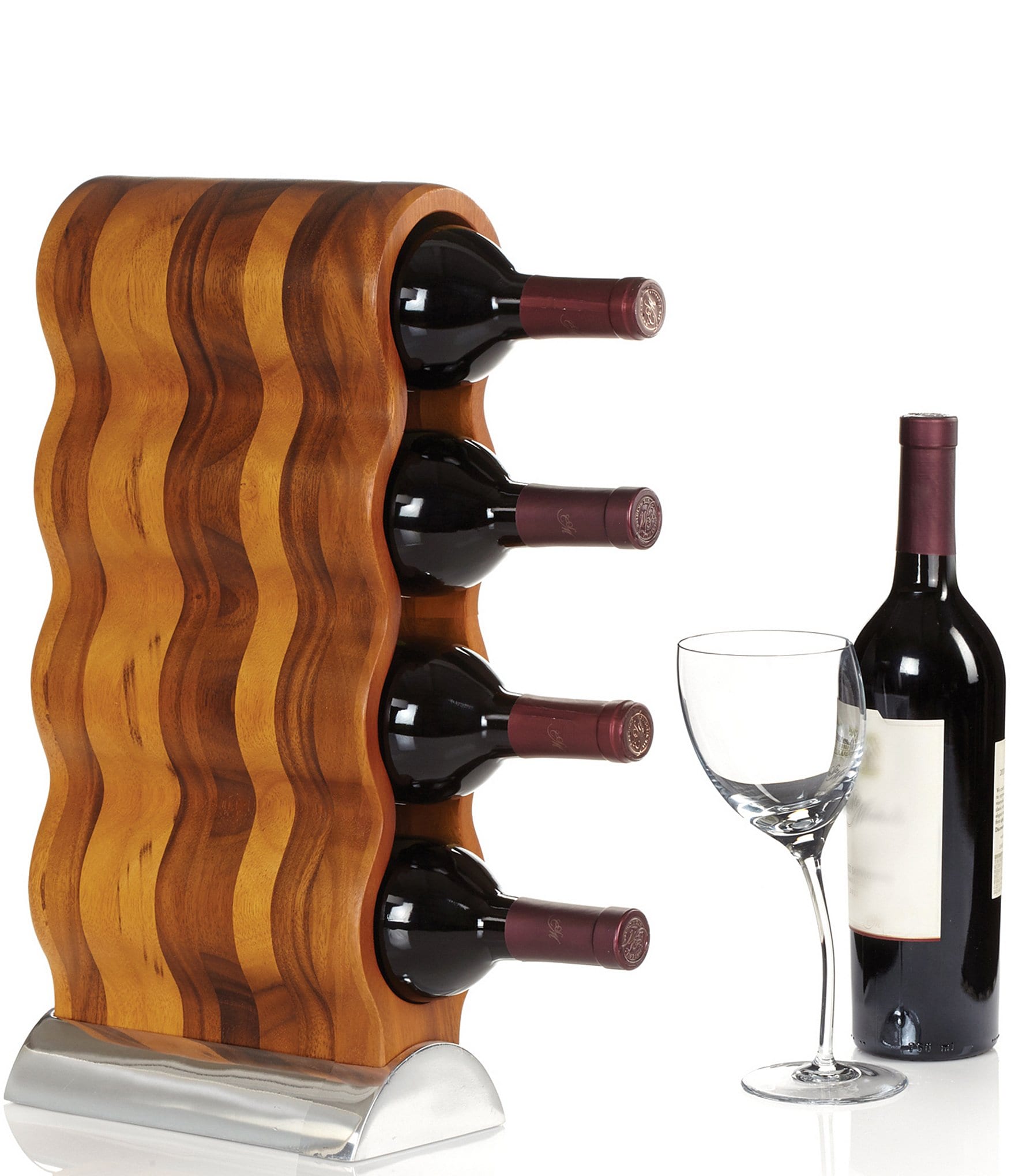 Nambe Curvo Wine Rack