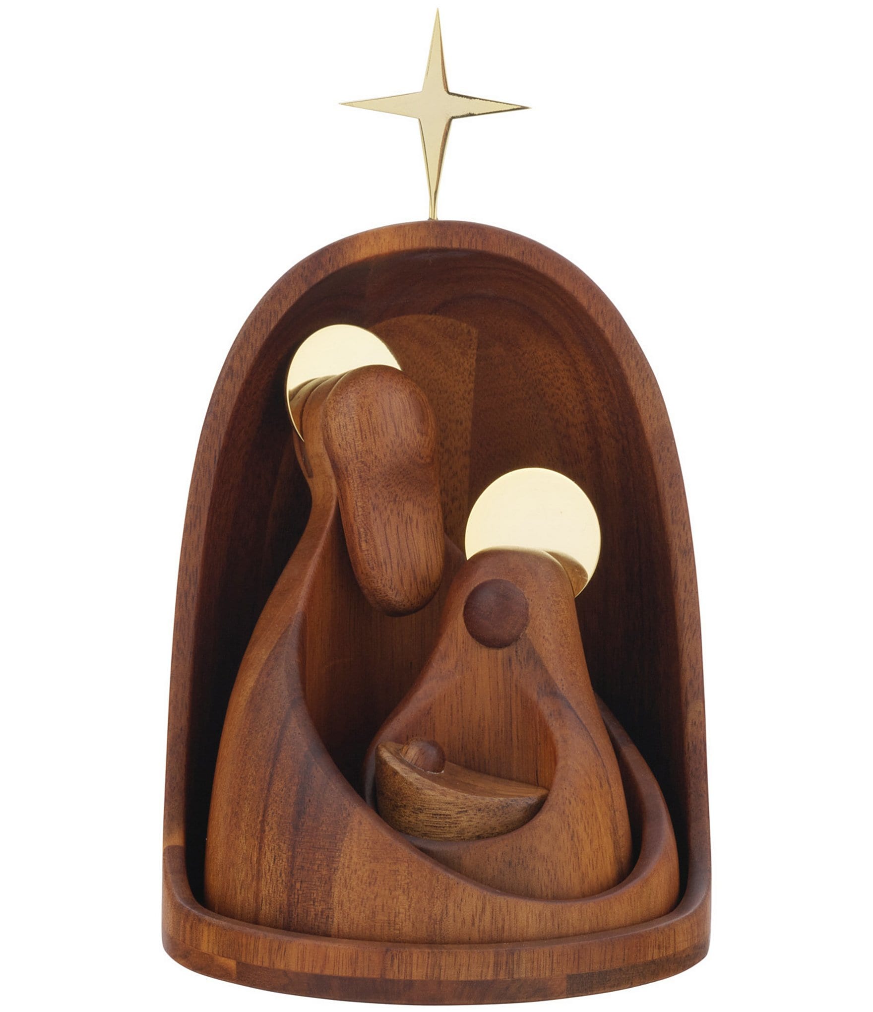 Nambe Holiday Nesting Nativity