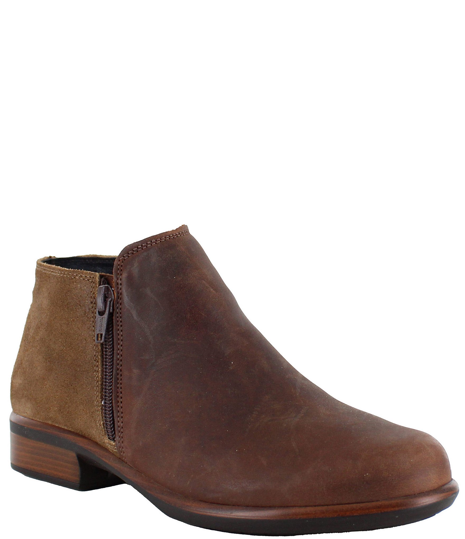 Naot Helm Leather and Suede Water Resistant Booties | Dillard's