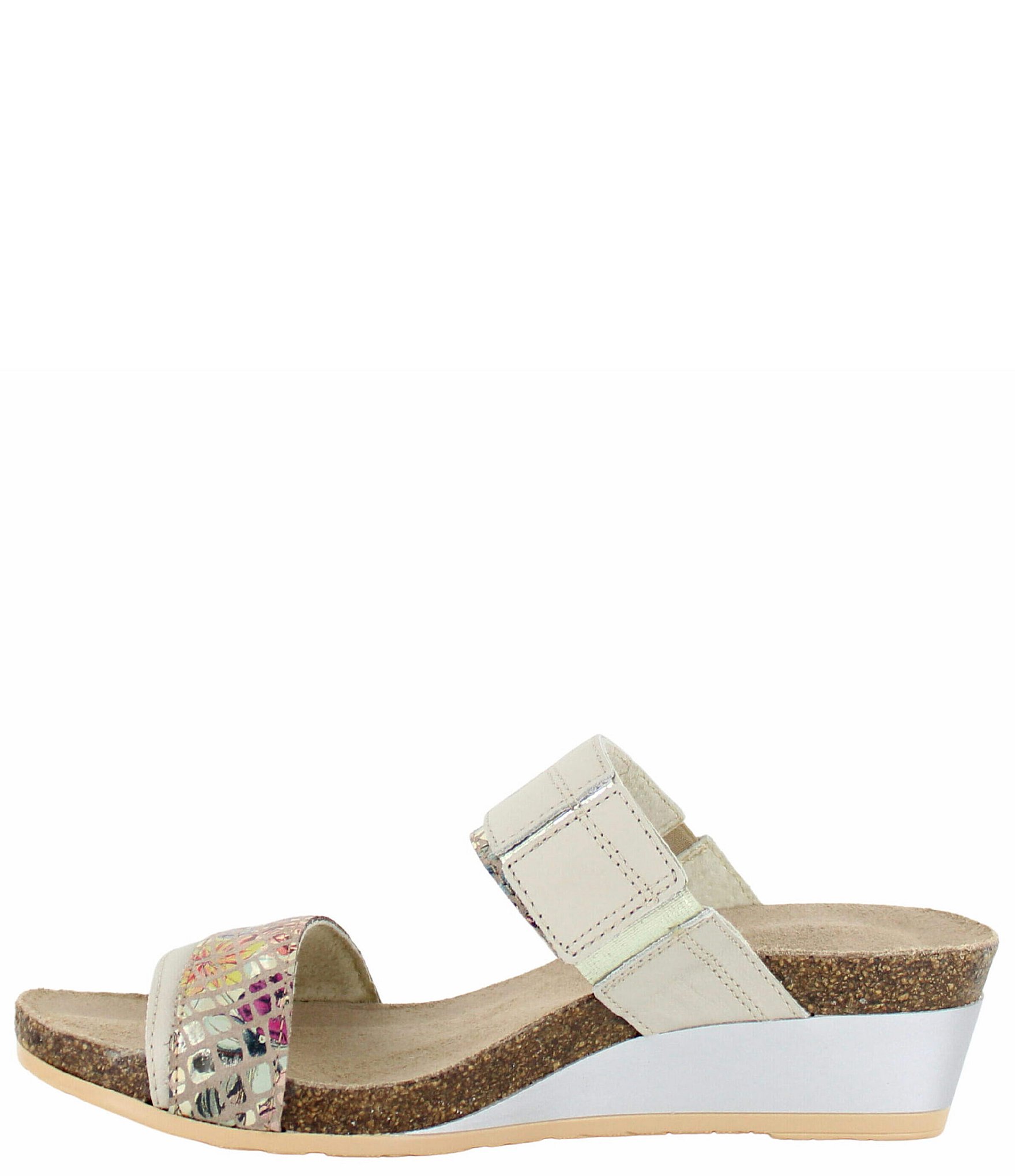 Naot Royalty Banded Wedge Sandals