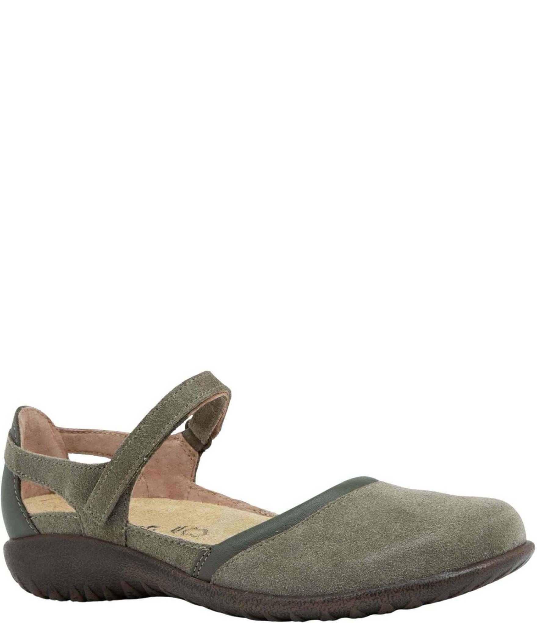 Naot Tekapo Suede Mary Jane Clogs