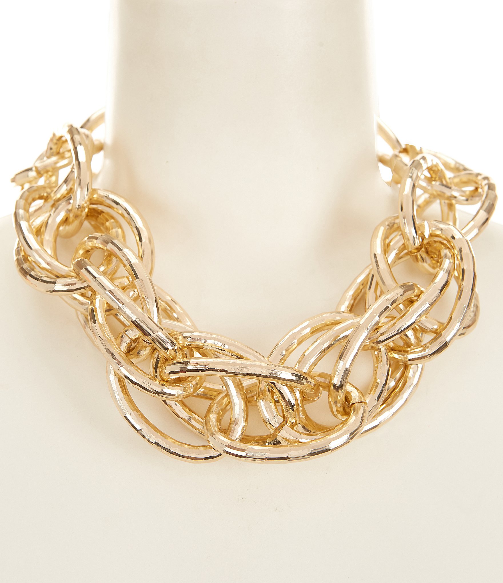 Natasha Accessories Kerrently Better Link Statement Necklace